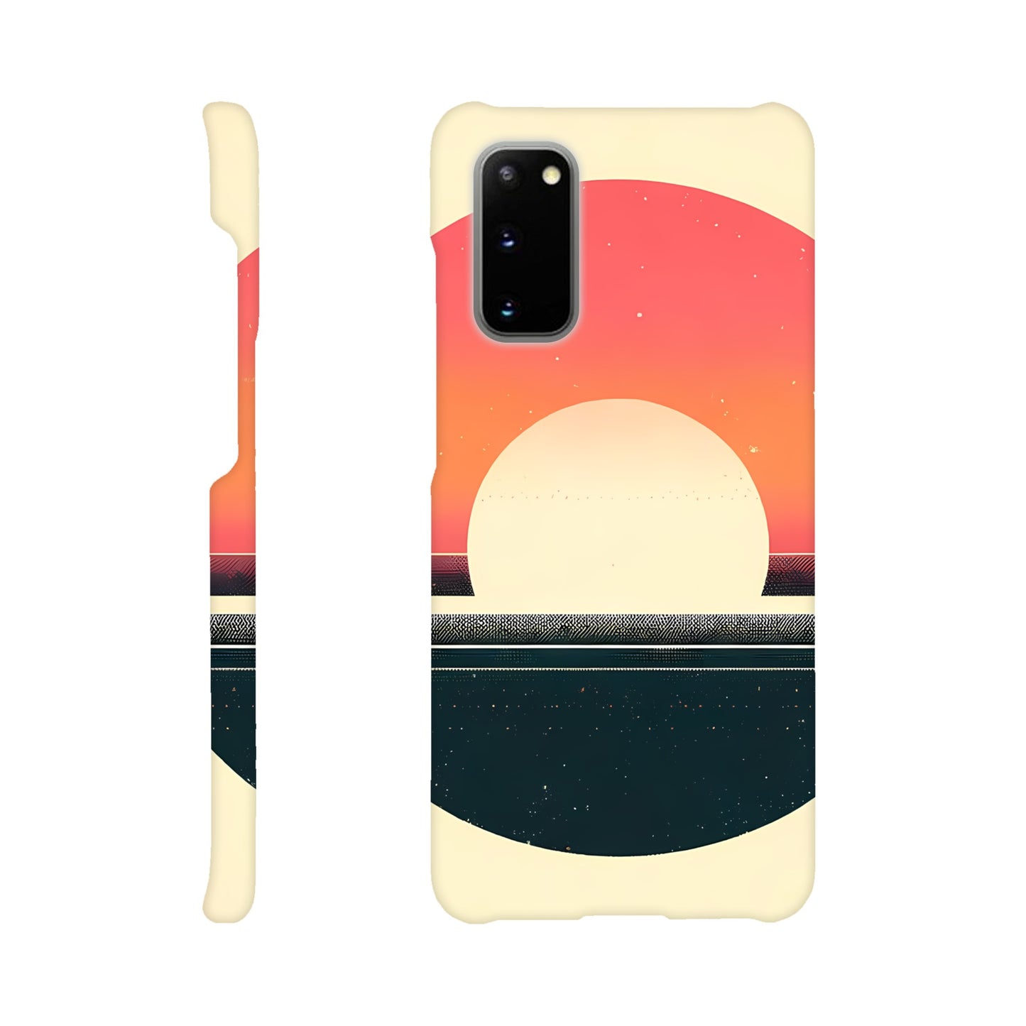 Minimalist Sunset Case iPhone and Samsung