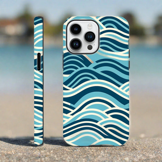 Ocean Wave Cases iPhone and Samsung