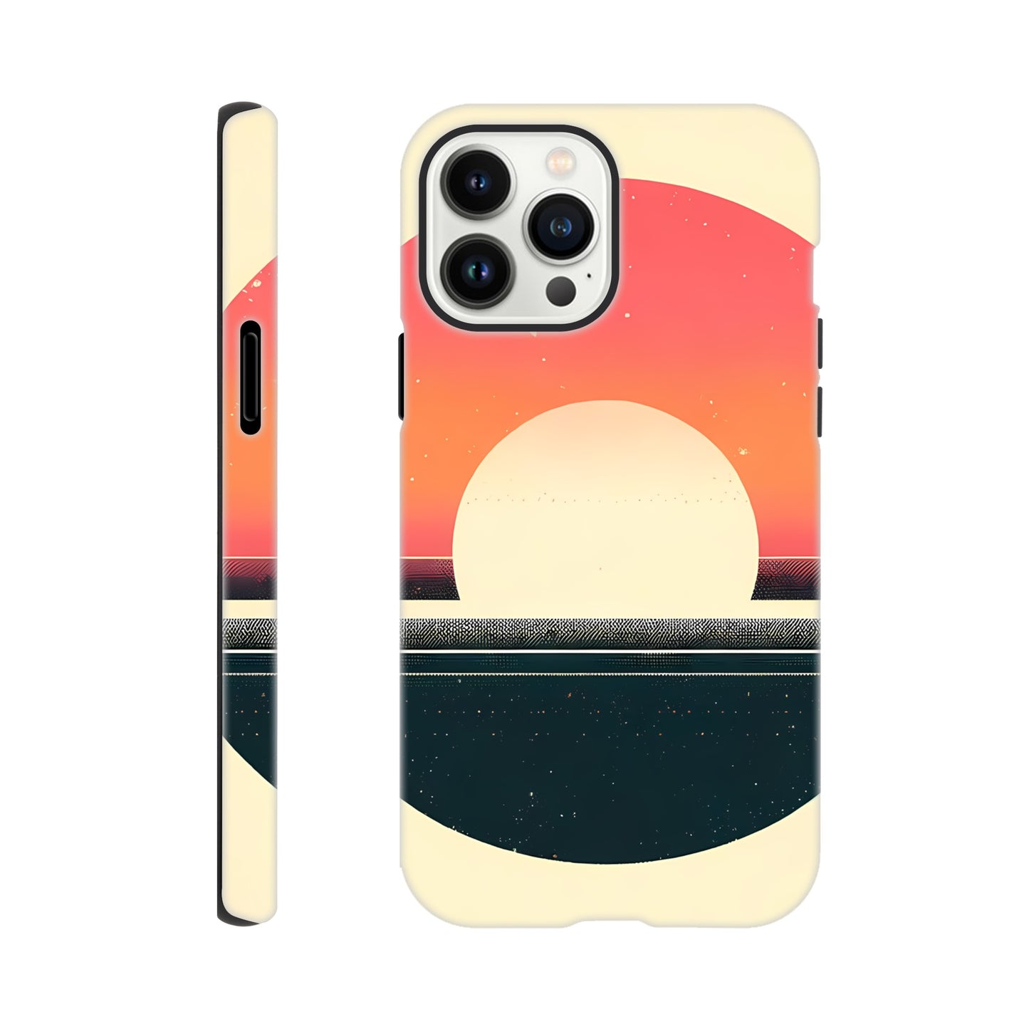 Minimalist Sunset Case iPhone and Samsung