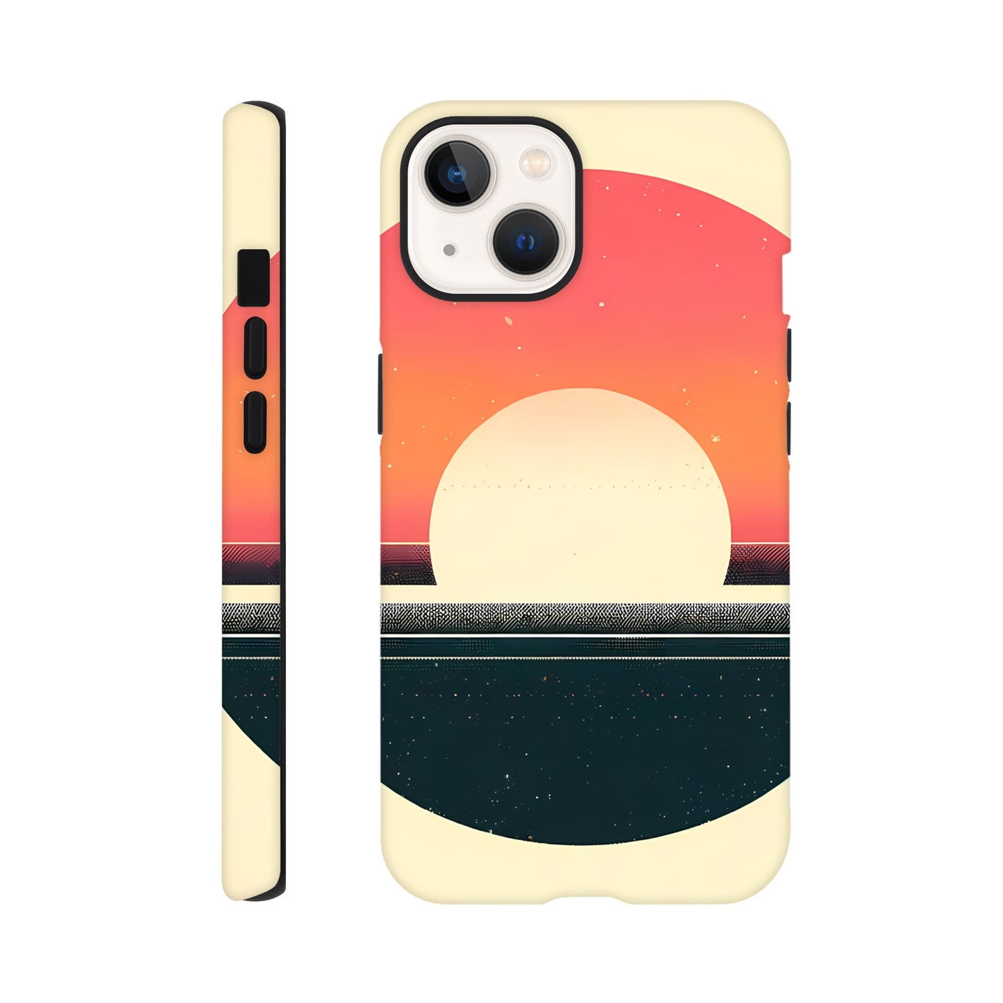 Minimalist Sunset Case iPhone and Samsung