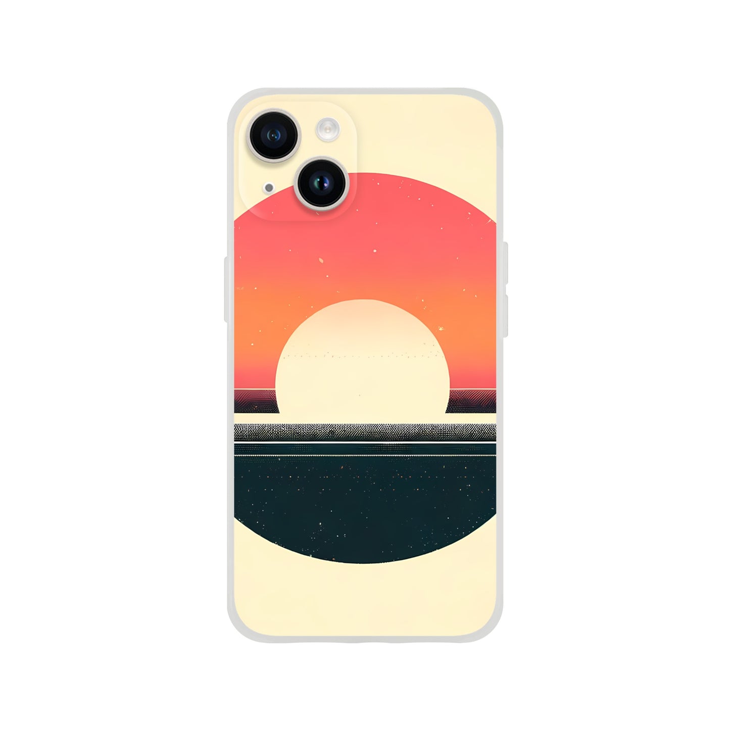 Minimalist Sunset Case iPhone and Samsung