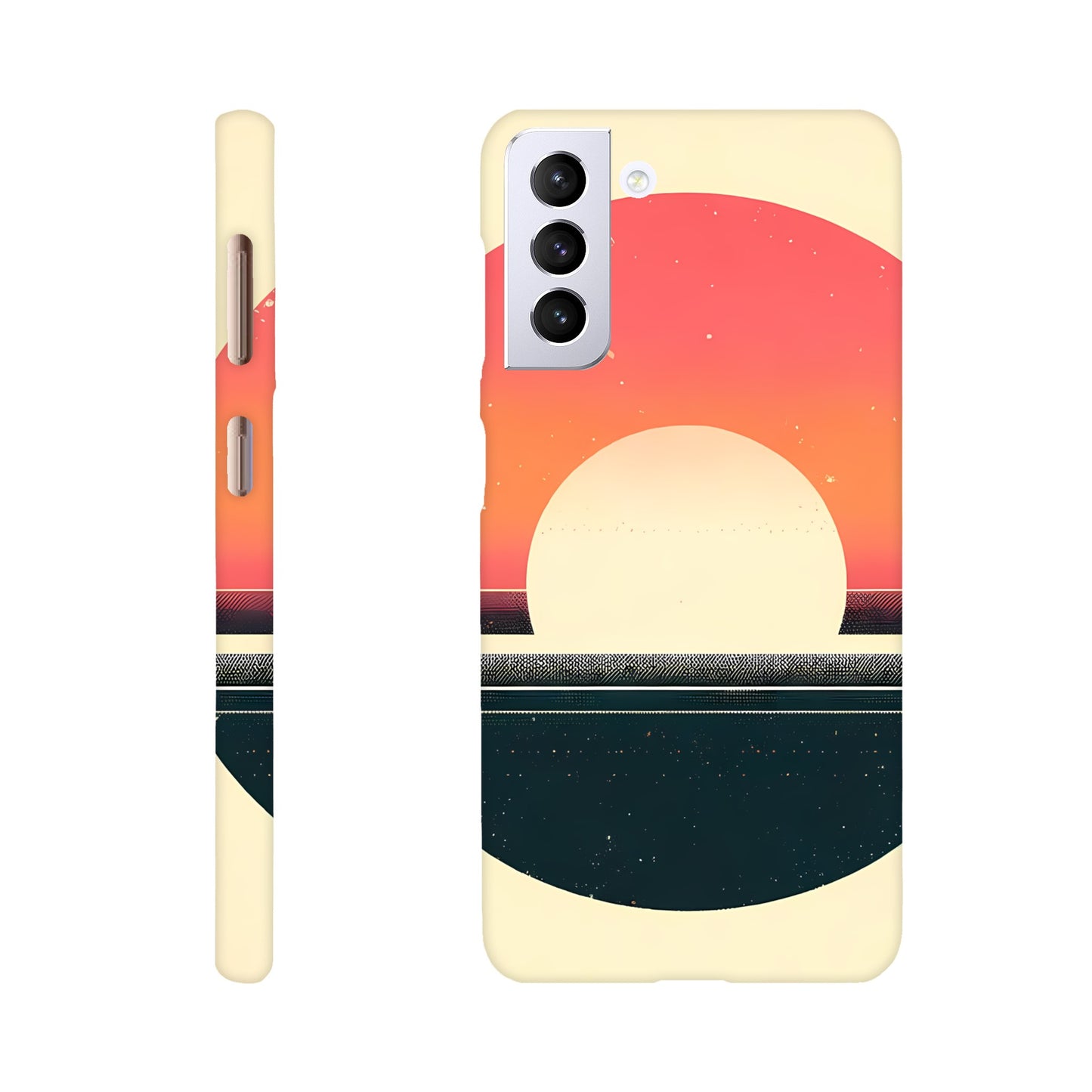 Minimalist Sunset Case iPhone and Samsung