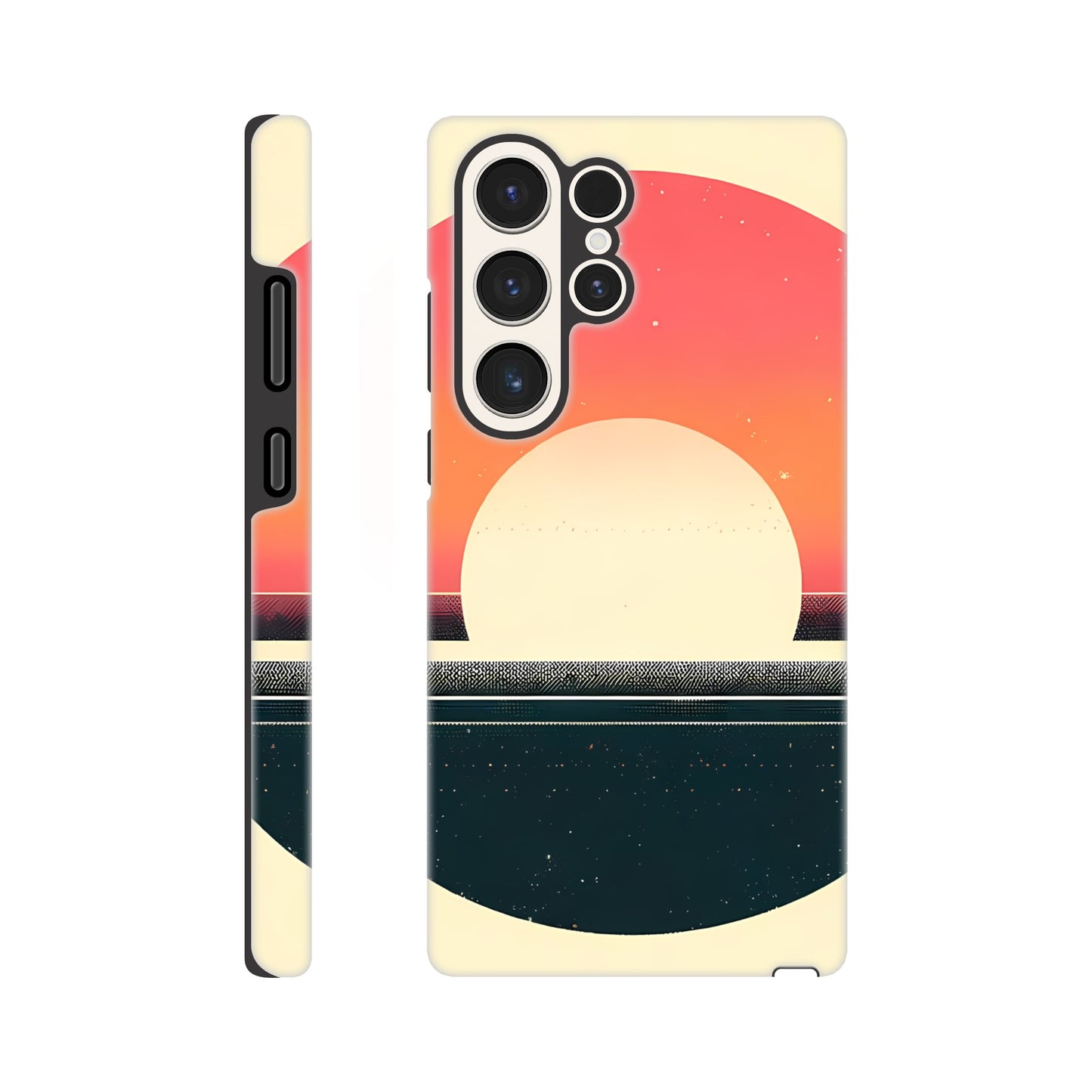 Minimalist Sunset Case iPhone and Samsung