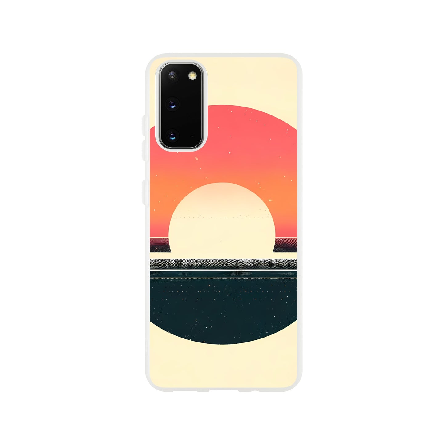 Minimalist Sunset Case iPhone and Samsung