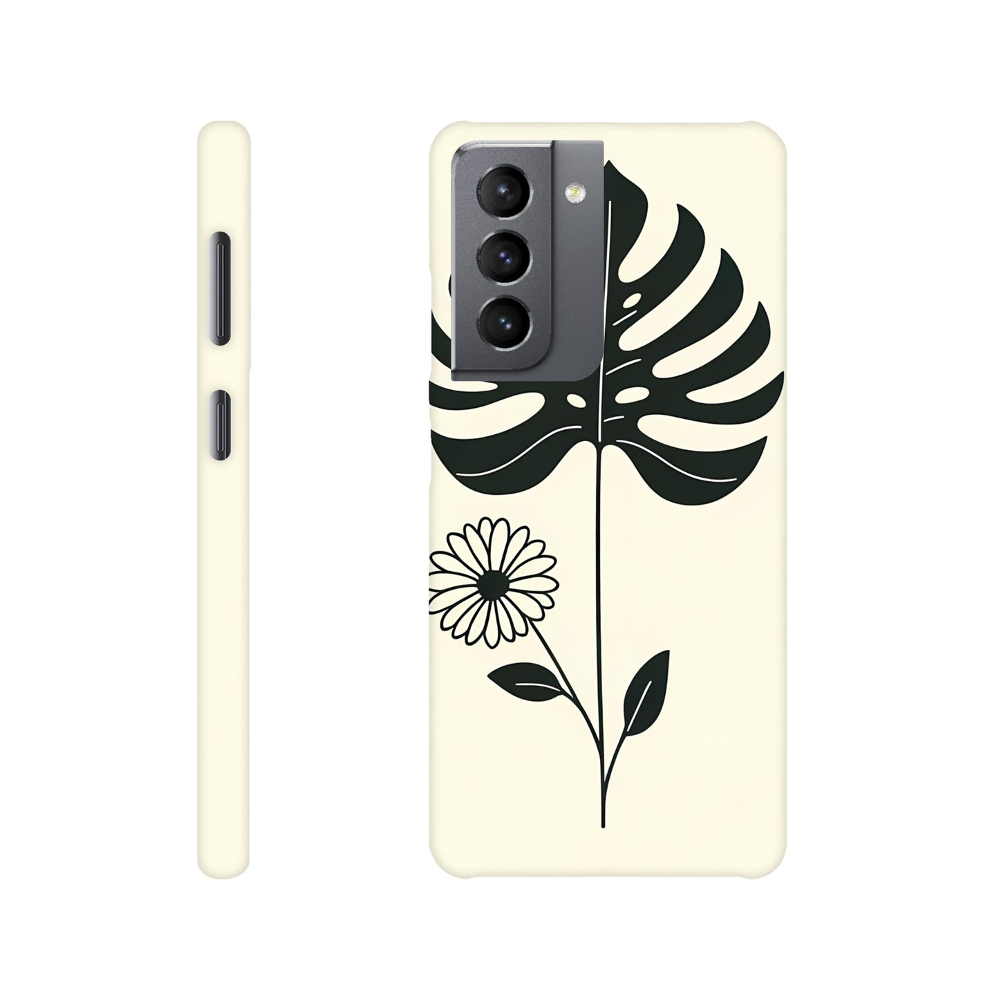 MINIMALIST FLOWER PHONE CASE FOR IPHONE AND SAMSUNG