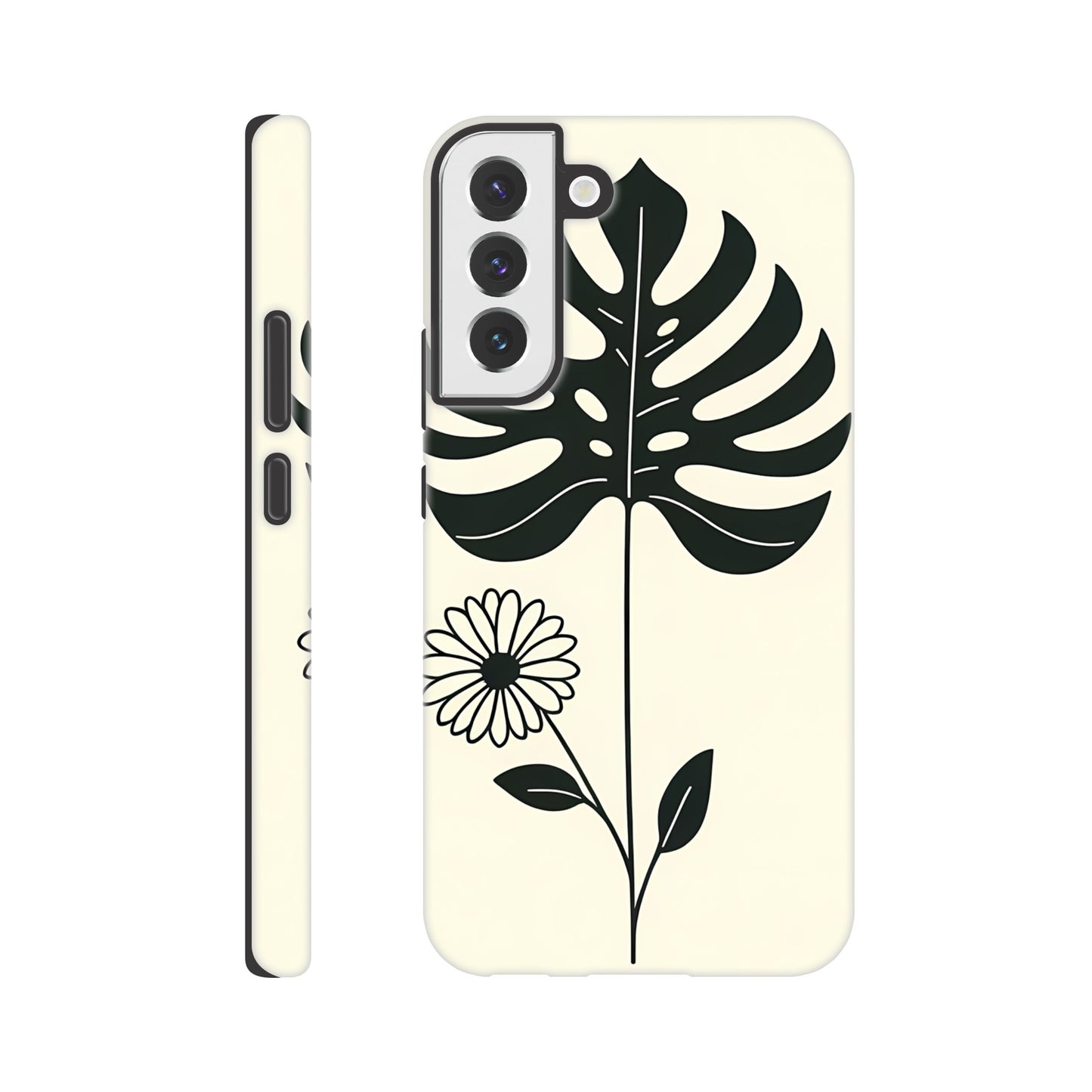 MINIMALIST FLOWER PHONE CASE FOR IPHONE AND SAMSUNG