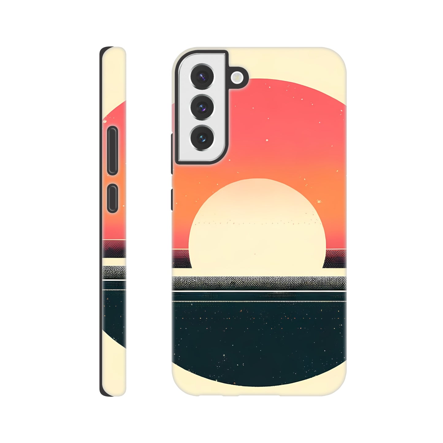 Minimalist Sunset Case iPhone and Samsung