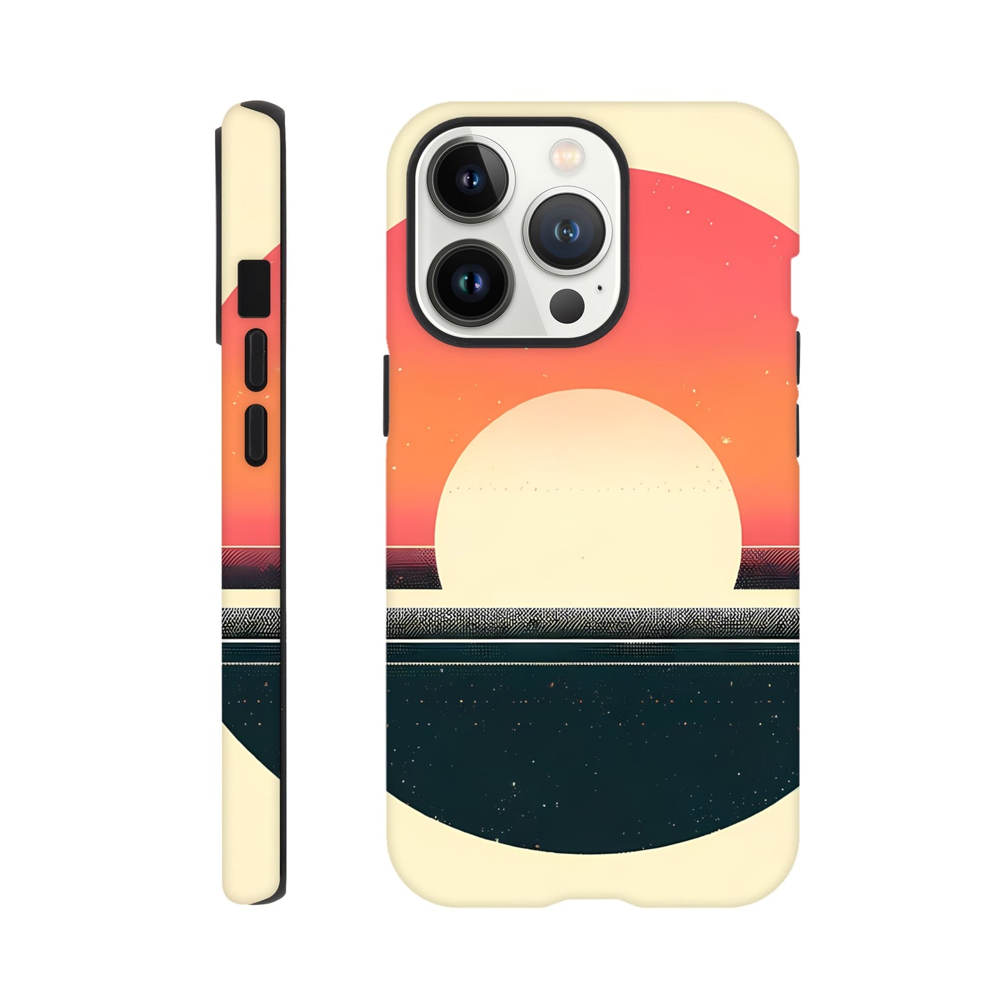 Minimalist Sunset Case iPhone and Samsung