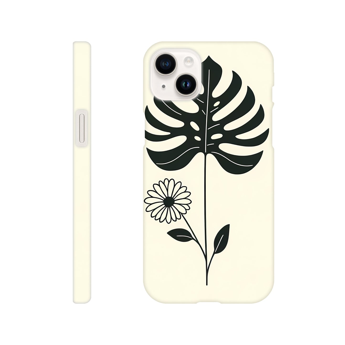 MINIMALIST FLOWER PHONE CASE FOR IPHONE AND SAMSUNG