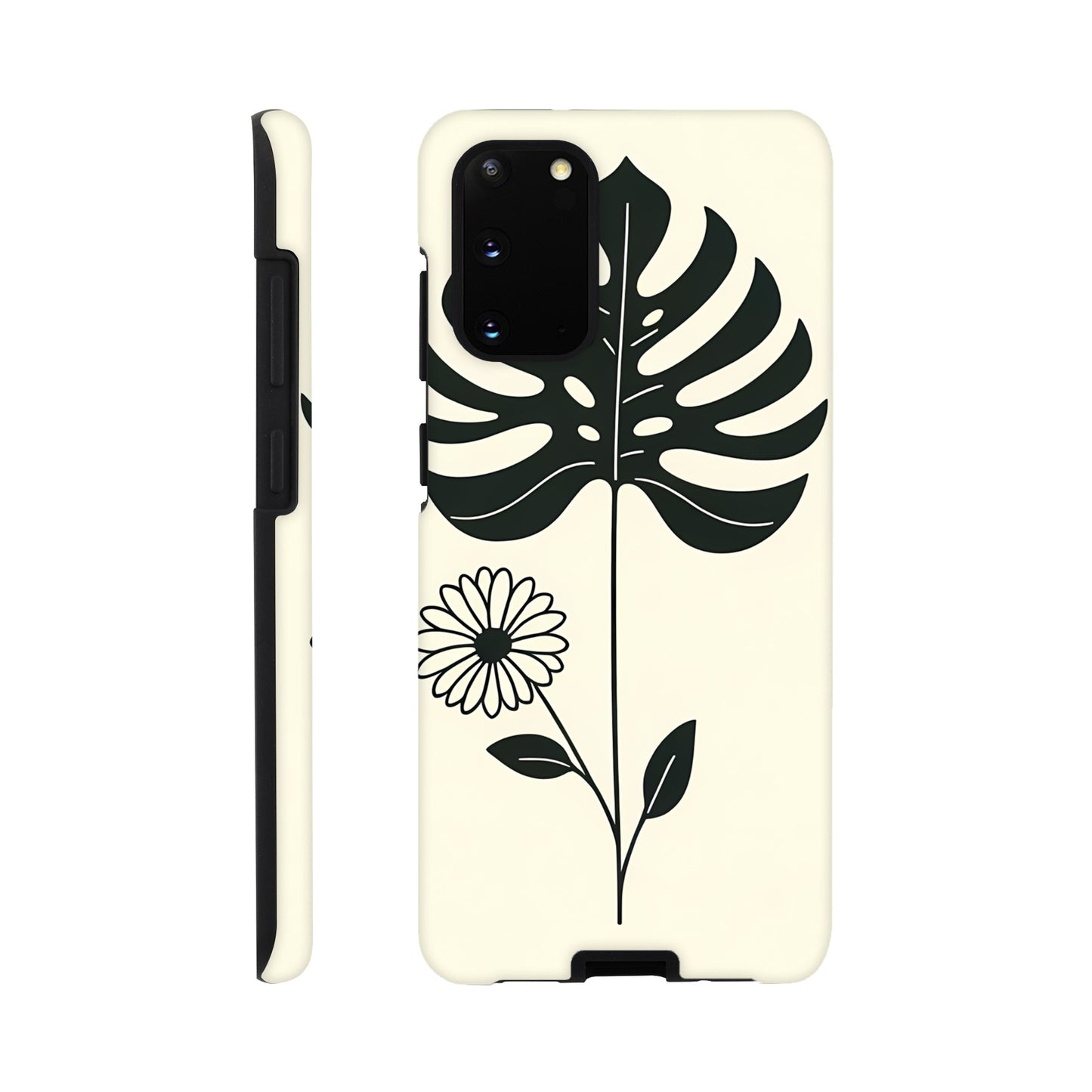 MINIMALIST FLOWER PHONE CASE FOR IPHONE AND SAMSUNG