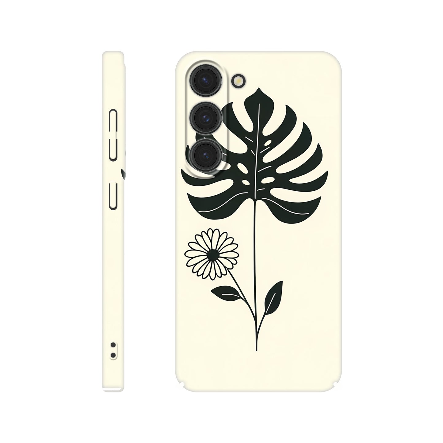 MINIMALIST FLOWER PHONE CASE FOR IPHONE AND SAMSUNG