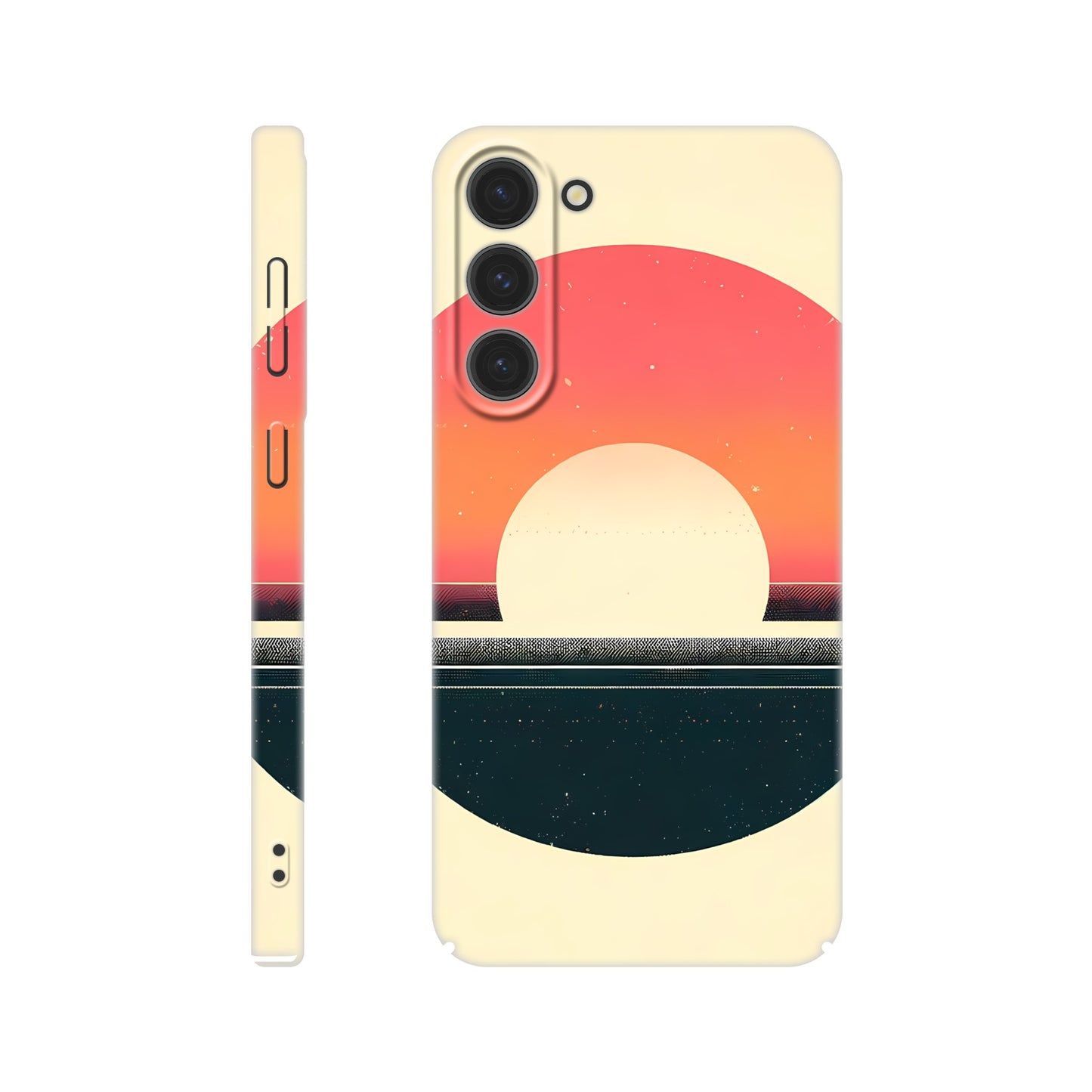 Minimalist Sunset Case iPhone and Samsung