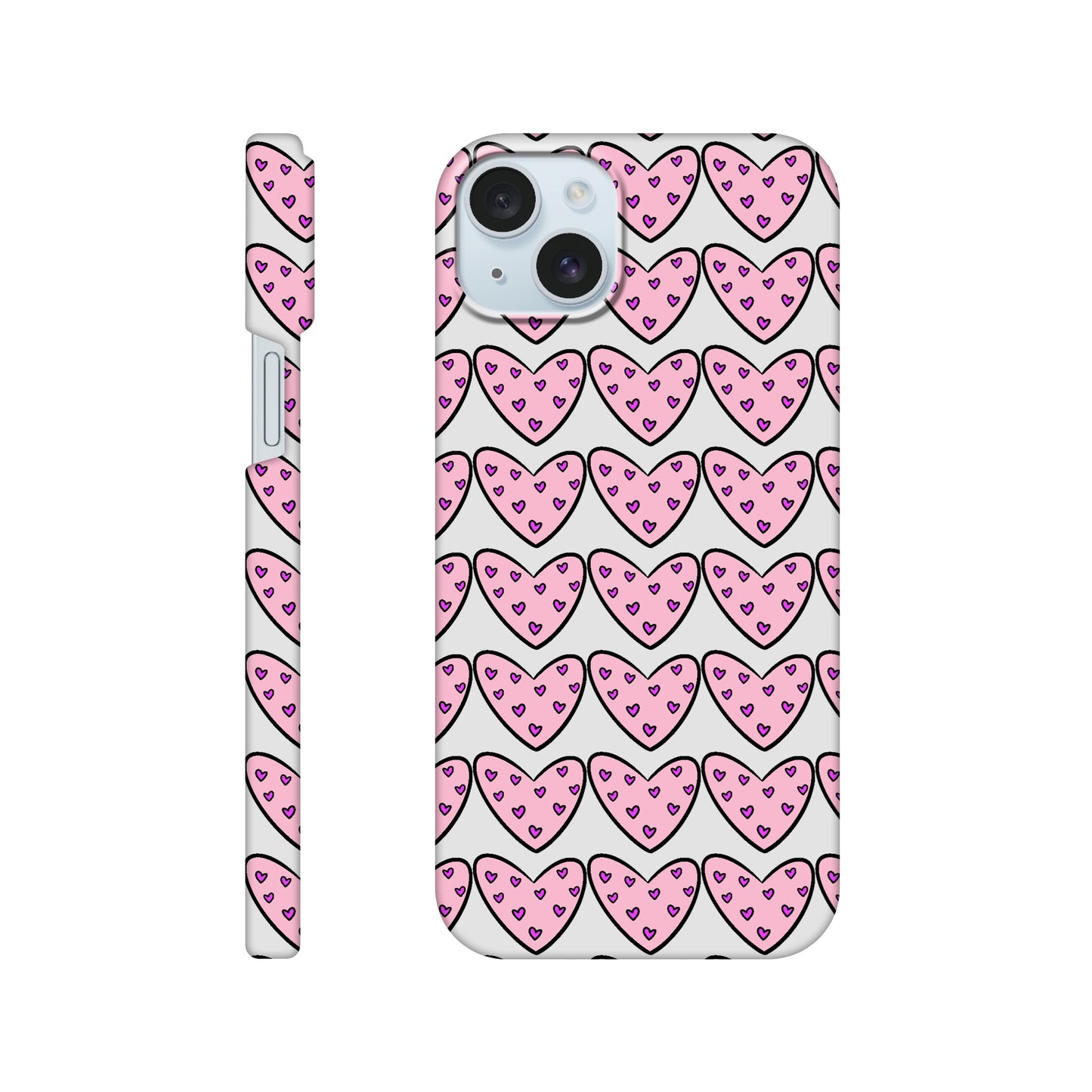 Hearts case for iPhone and Samsung Galaxy