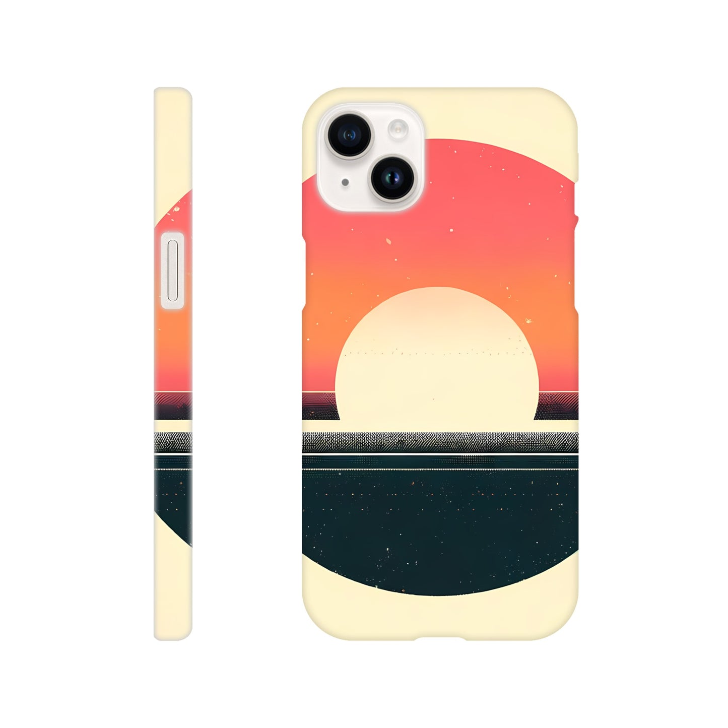 Minimalist Sunset Case iPhone and Samsung