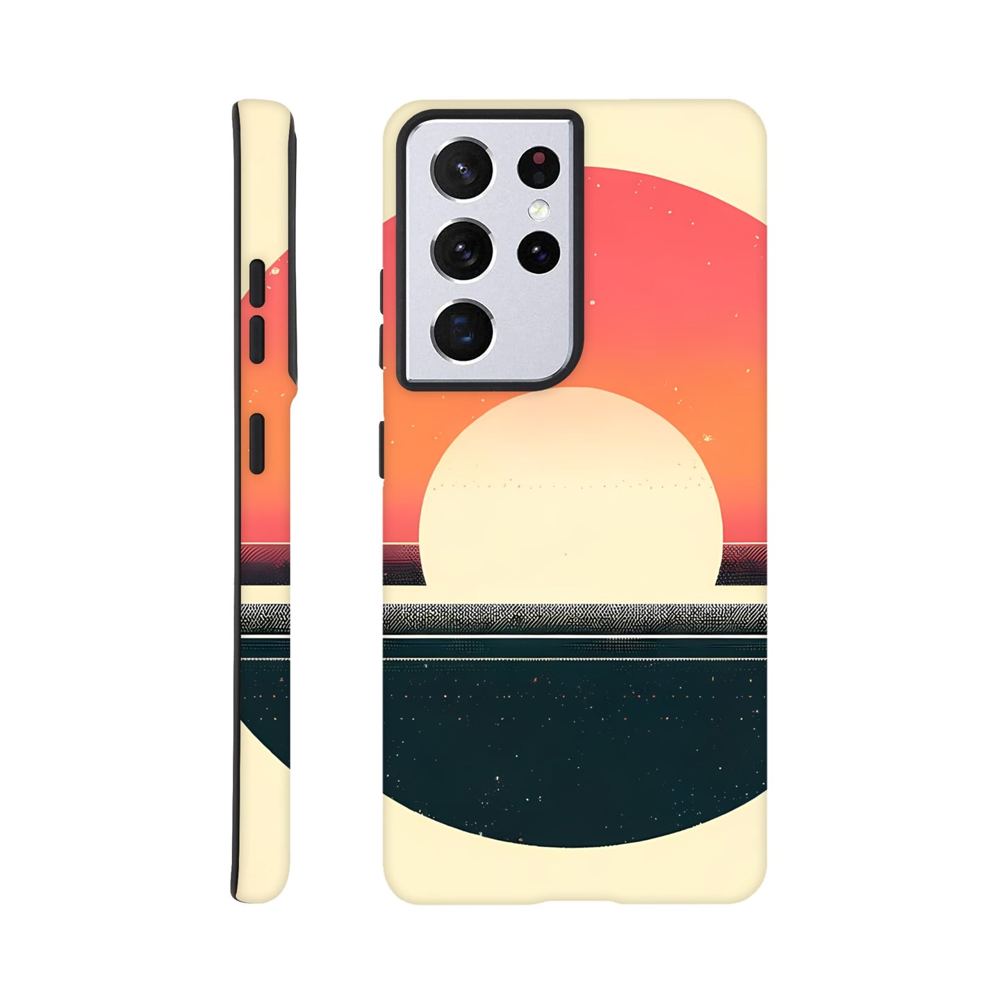 Minimalist Sunset Case iPhone and Samsung