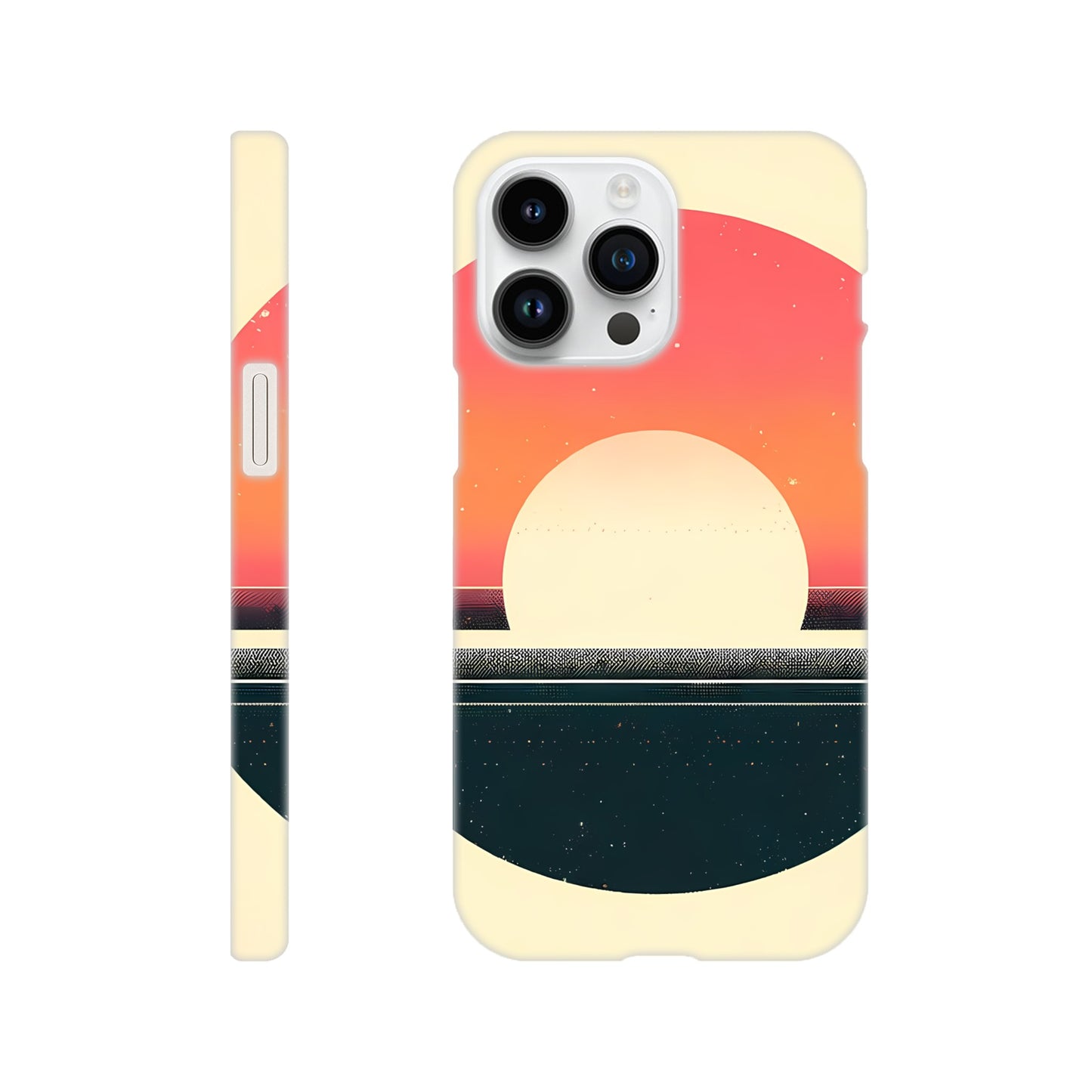 Minimalist Sunset Case iPhone and Samsung