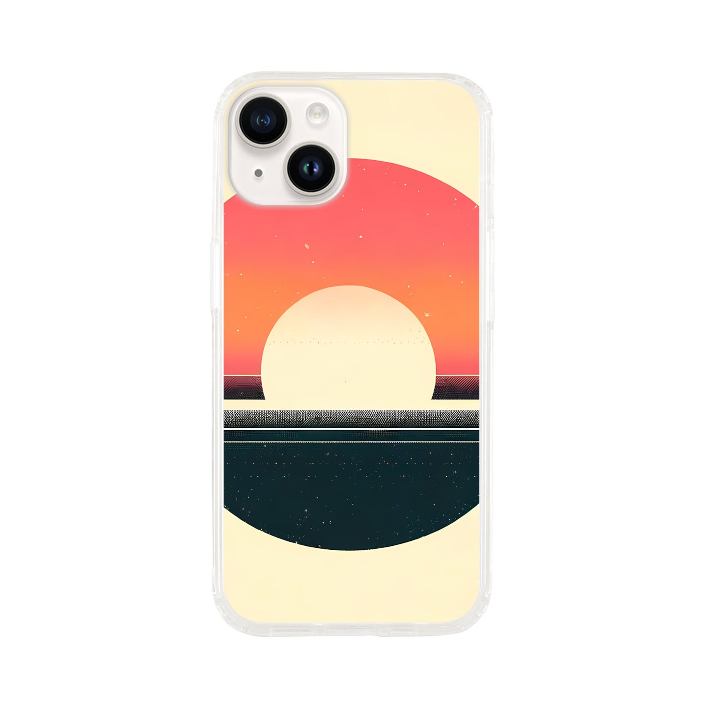 Minimalist Sunset Case iPhone and Samsung