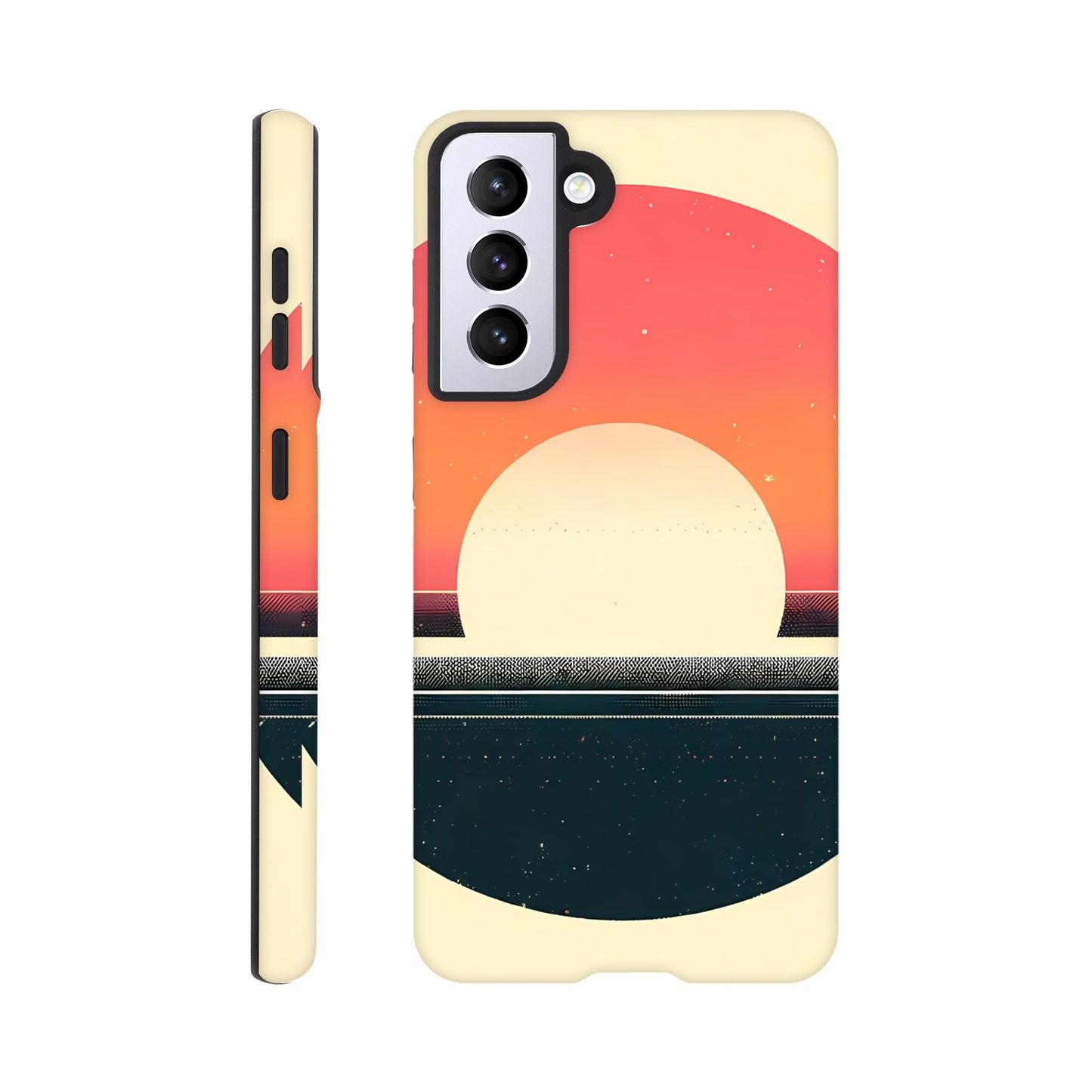 Minimalist Sunset Case iPhone and Samsung