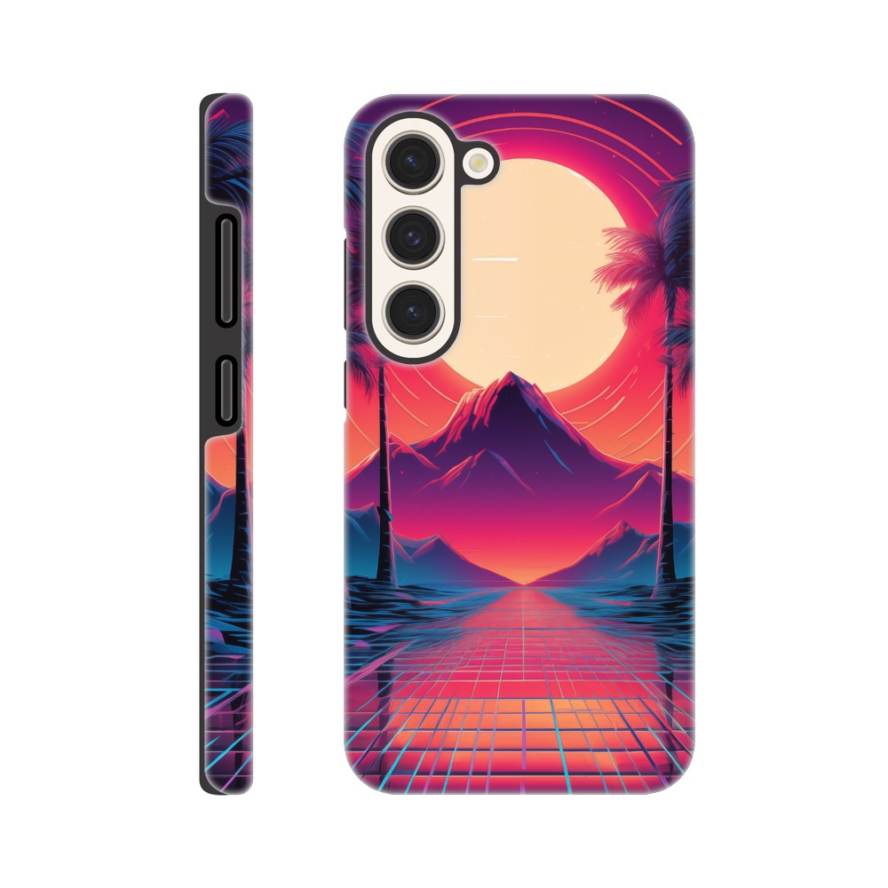 Synthwave Case (iPhone and Samsung)