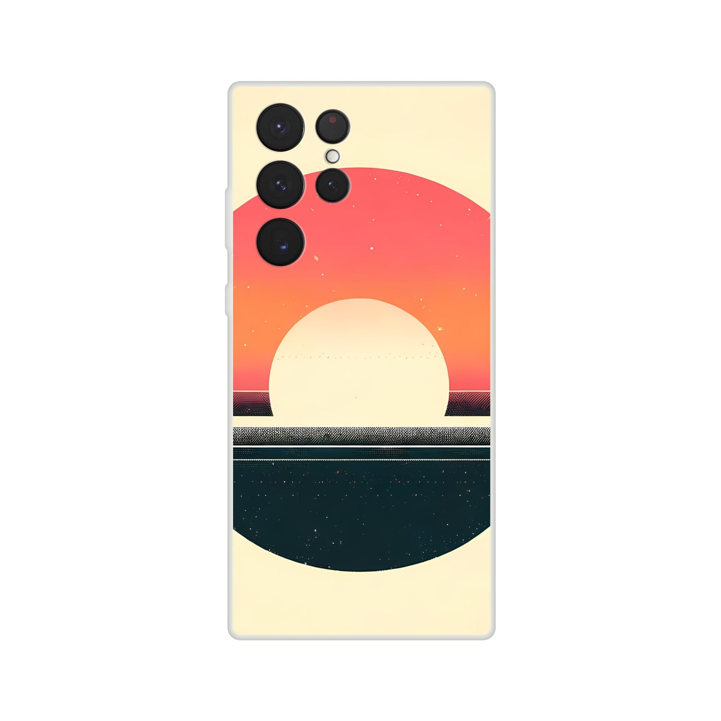 Minimalist Sunset Case iPhone and Samsung