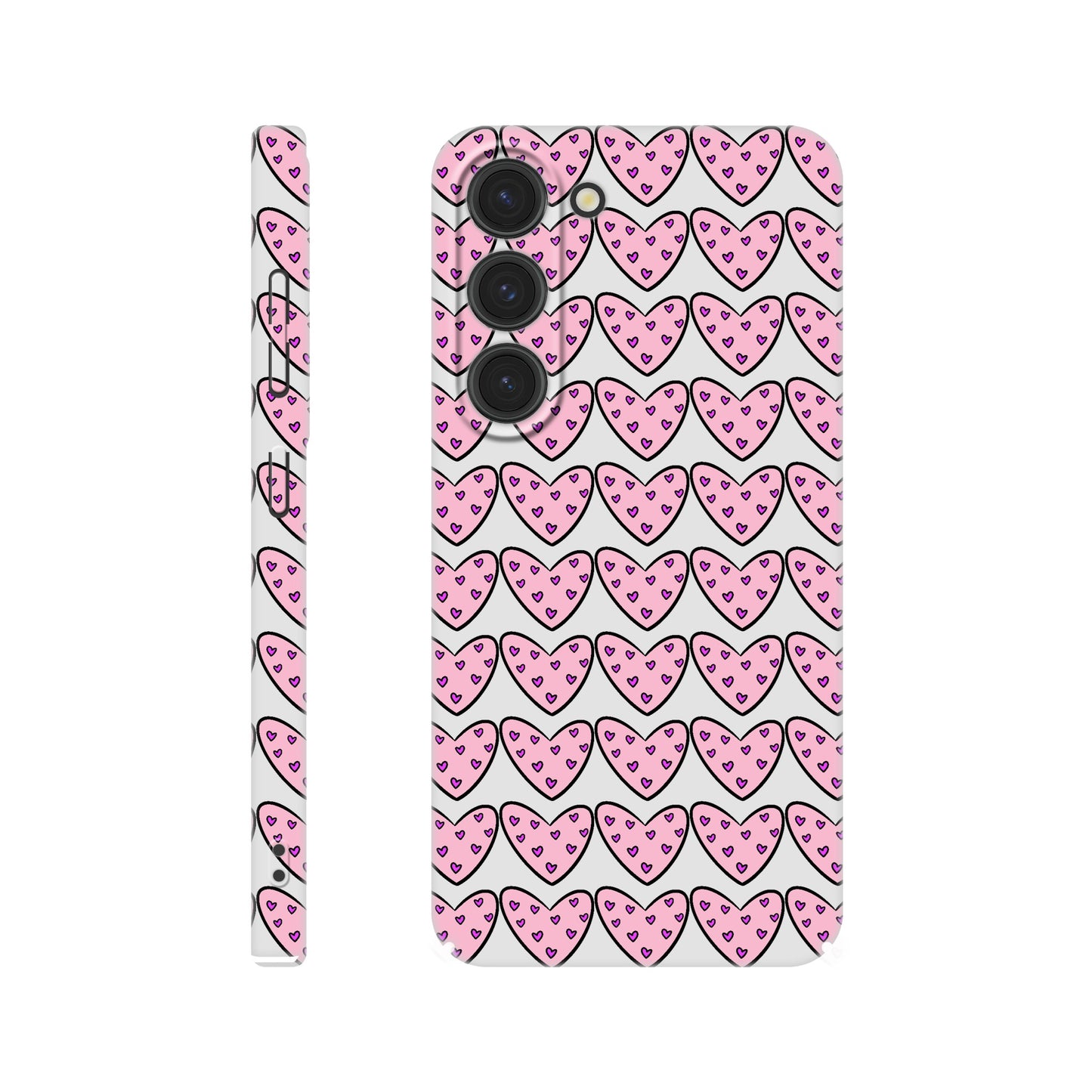 Hearts case for iPhone and Samsung Galaxy