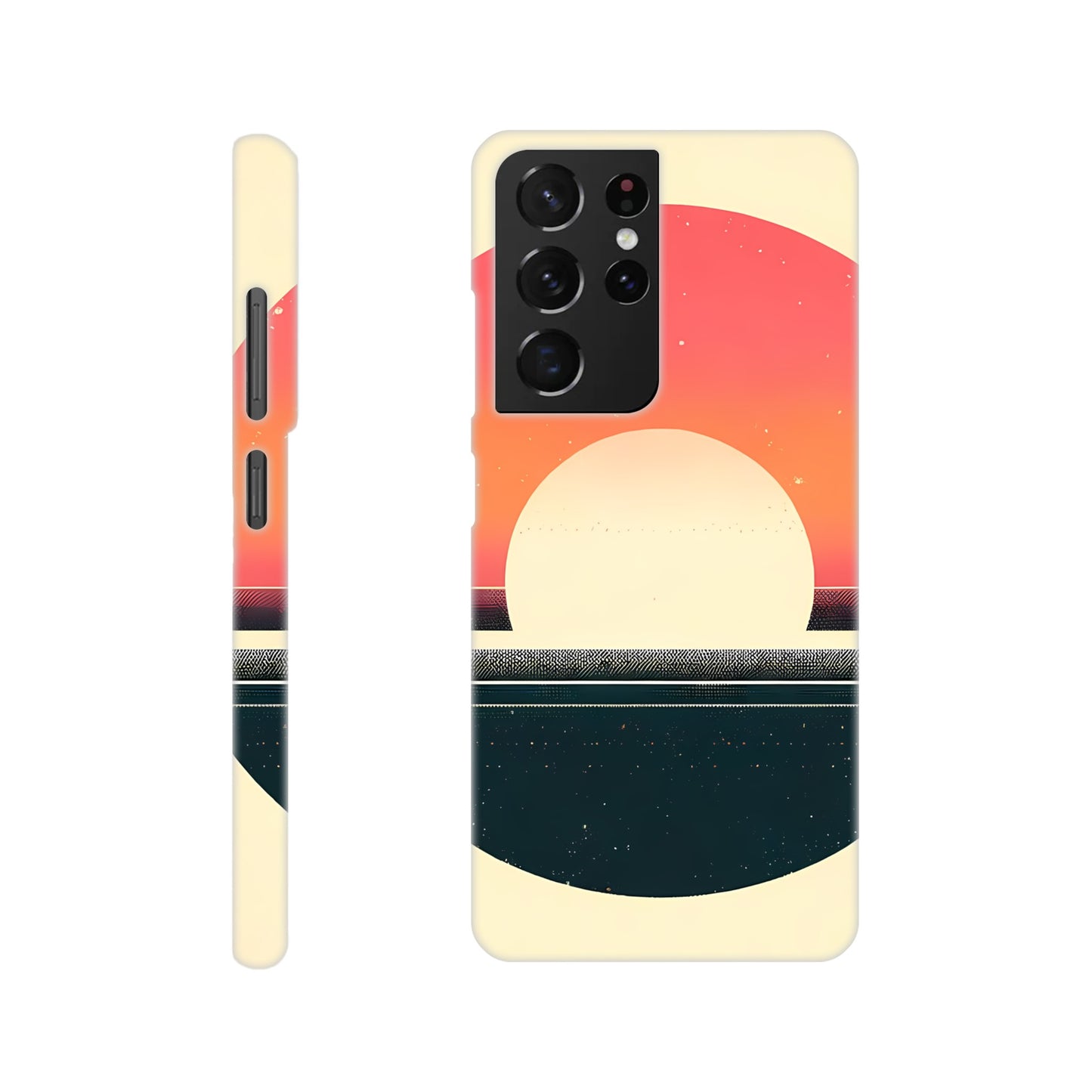 Minimalist Sunset Case iPhone and Samsung