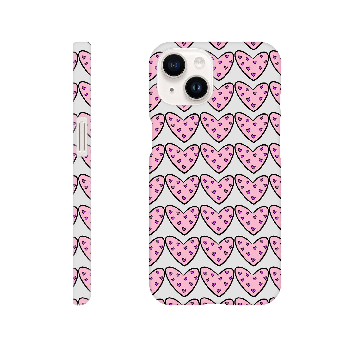 Hearts case for iPhone and Samsung Galaxy