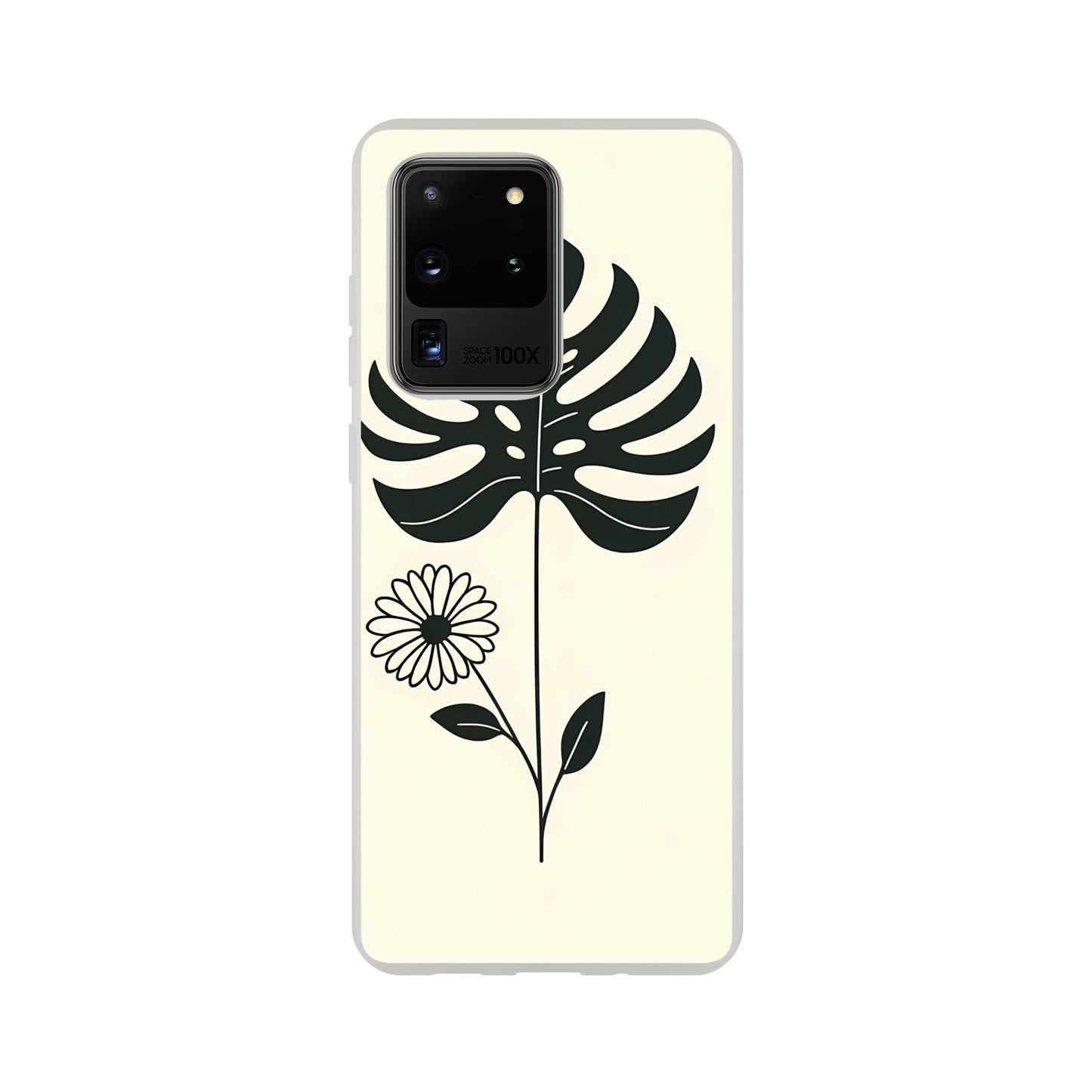 MINIMALIST FLOWER PHONE CASE FOR IPHONE AND SAMSUNG