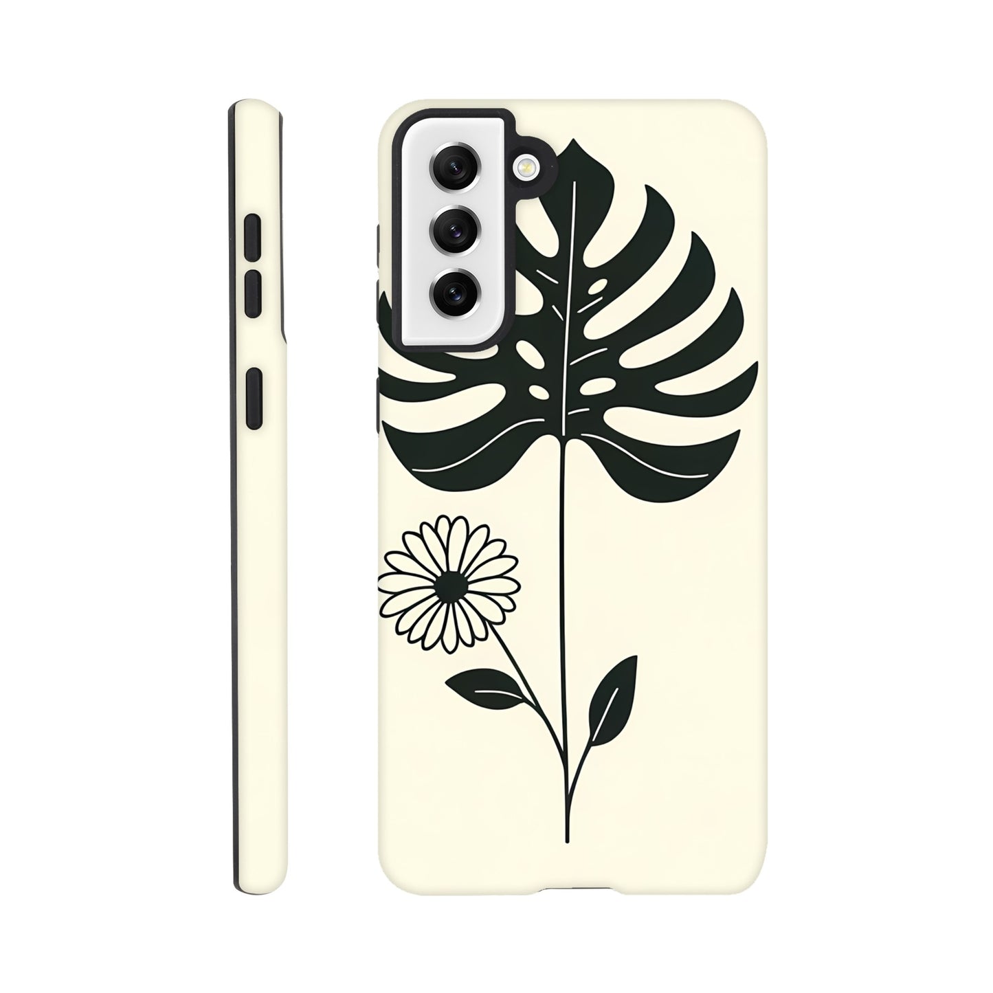 MINIMALIST FLOWER PHONE CASE FOR IPHONE AND SAMSUNG