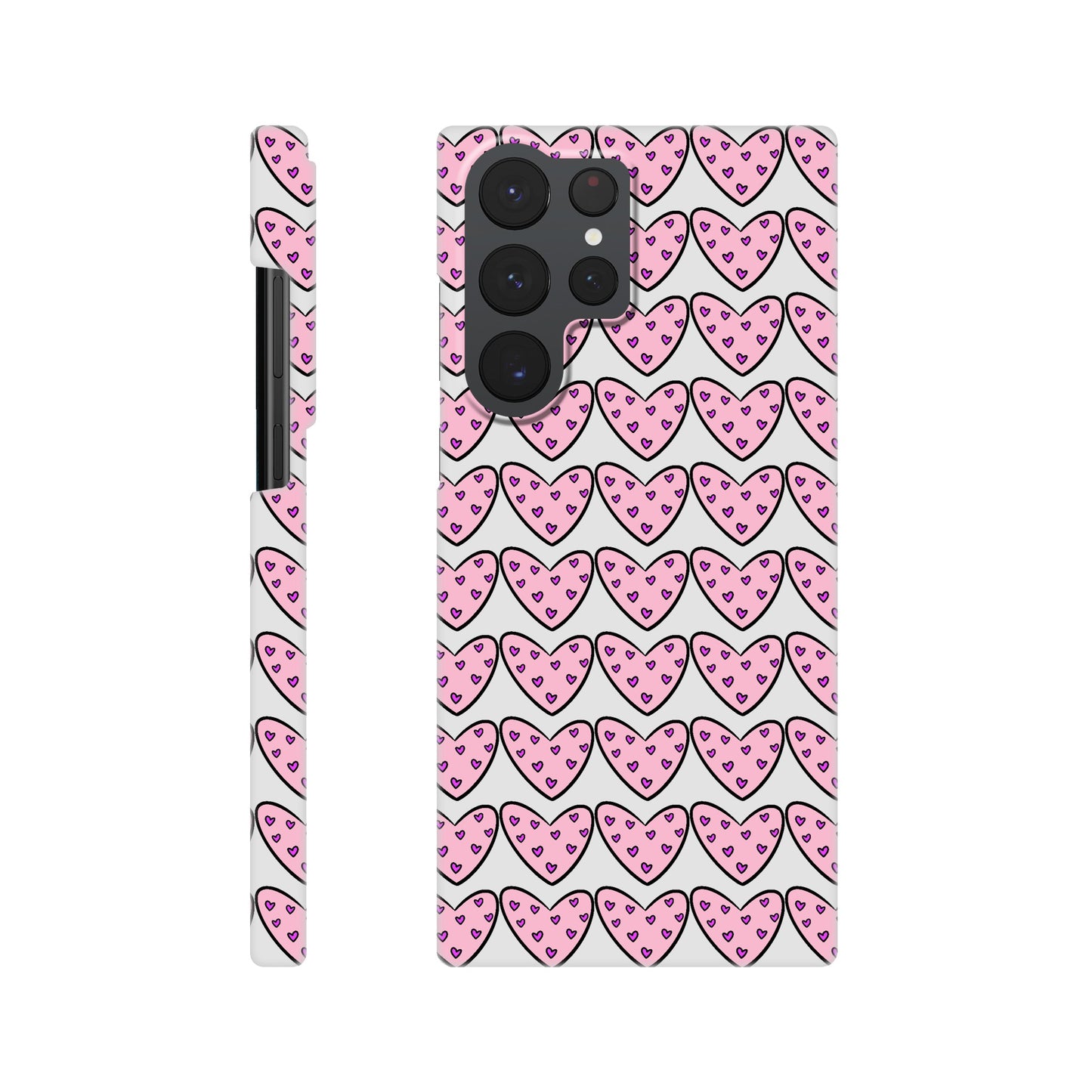 Hearts case for iPhone and Samsung Galaxy