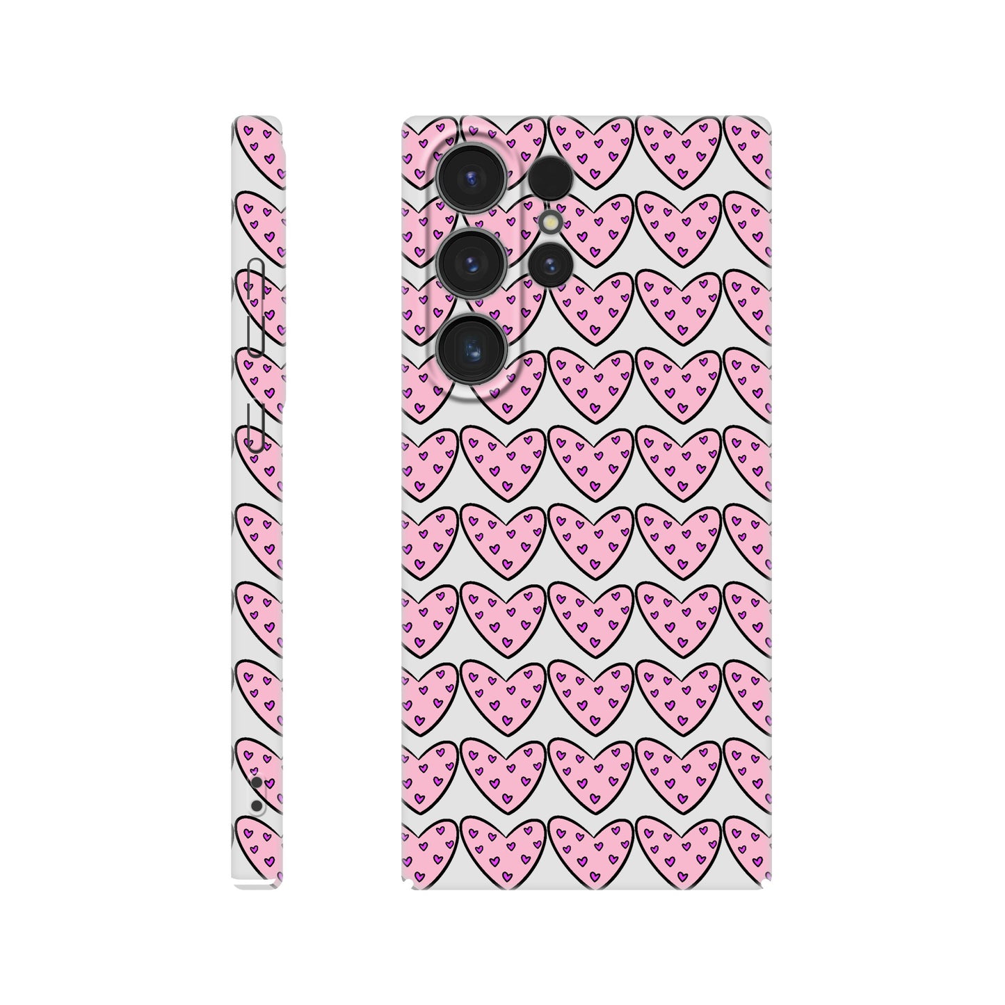 Hearts case for iPhone and Samsung Galaxy