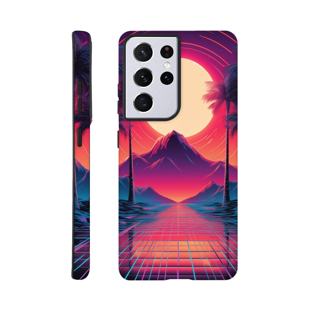 Synthwave Case (iPhone and Samsung)