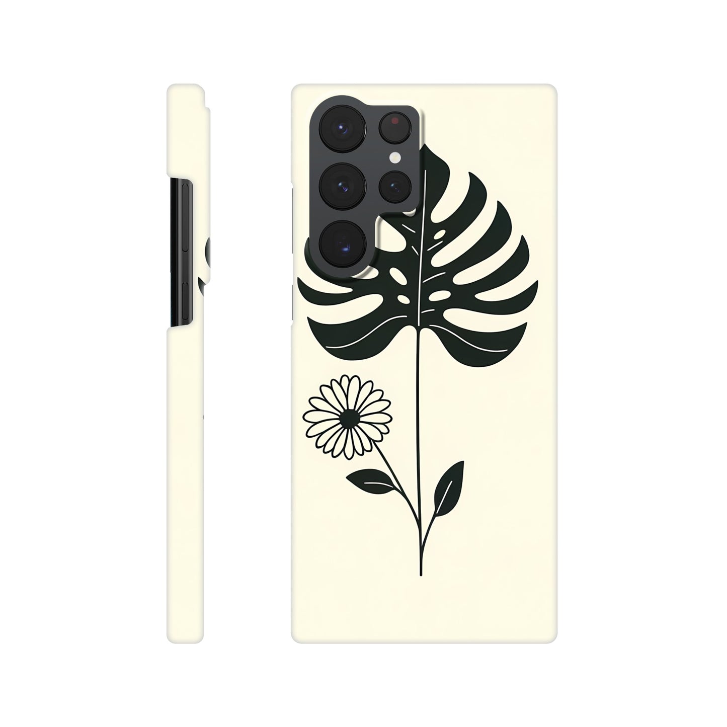 MINIMALIST FLOWER PHONE CASE FOR IPHONE AND SAMSUNG