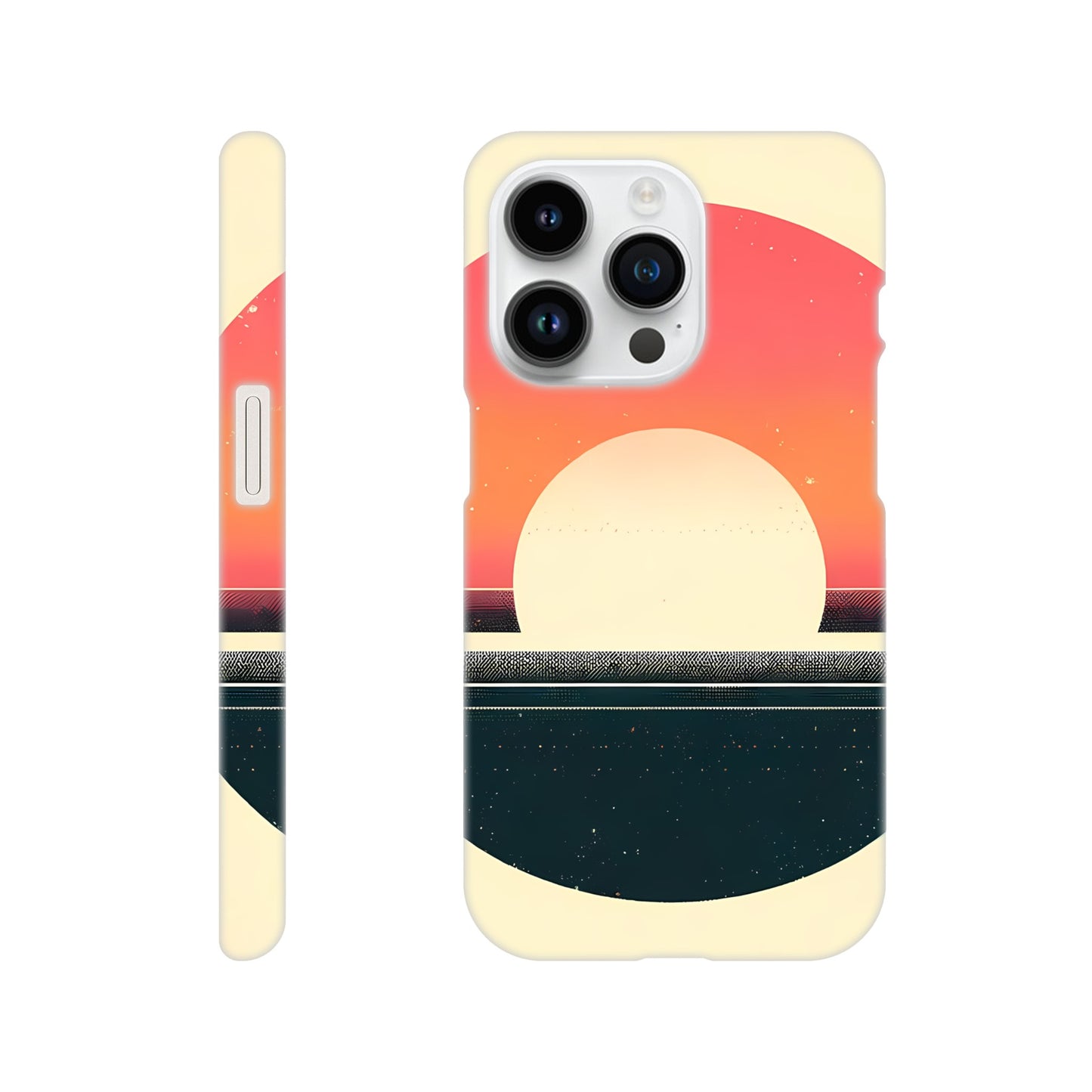 Minimalist Sunset Case iPhone and Samsung