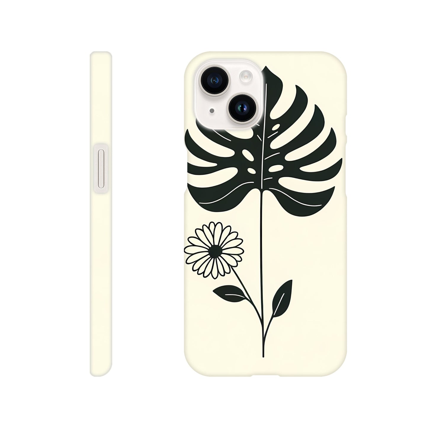 MINIMALIST FLOWER PHONE CASE FOR IPHONE AND SAMSUNG