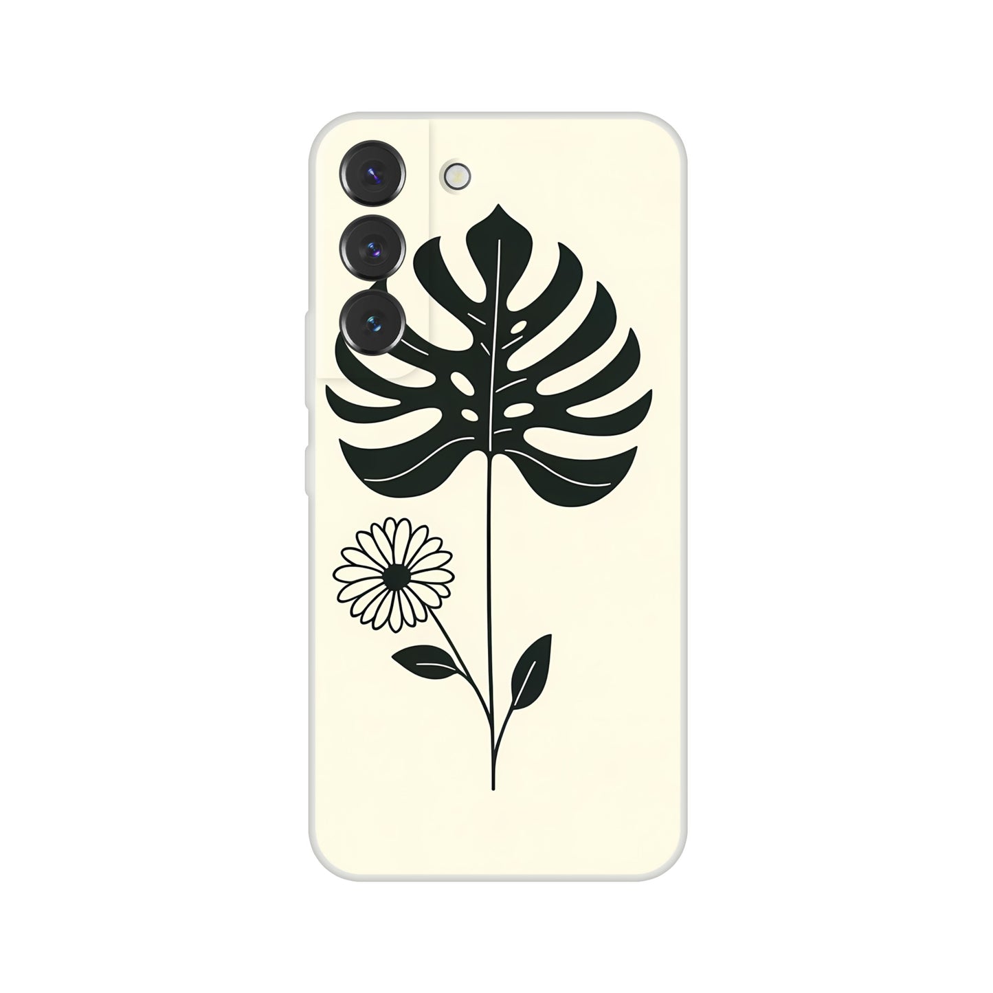 MINIMALIST FLOWER PHONE CASE FOR IPHONE AND SAMSUNG