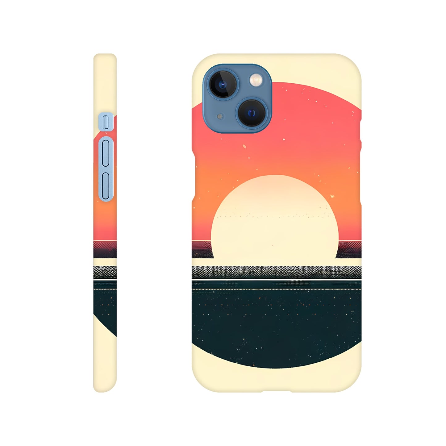 Minimalist Sunset Case iPhone and Samsung