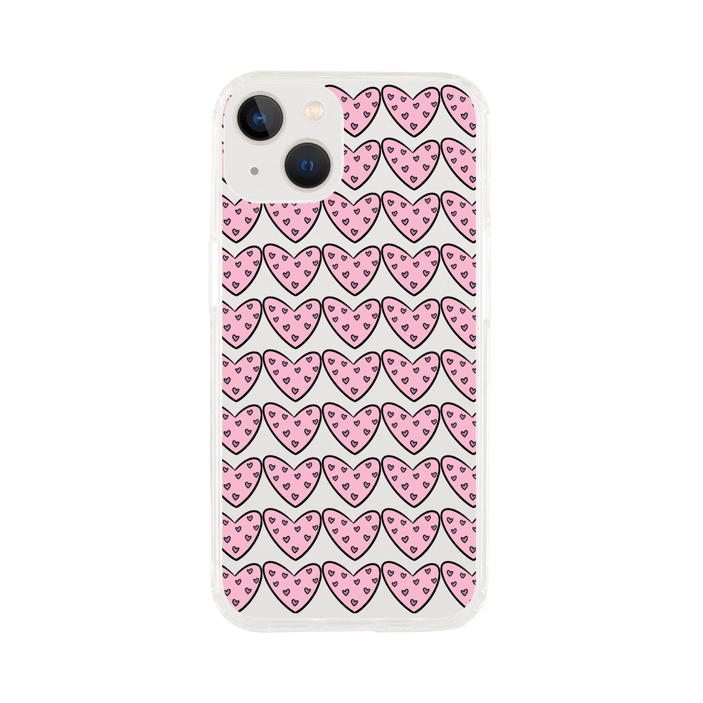 Hearts case for iPhone and Samsung Galaxy