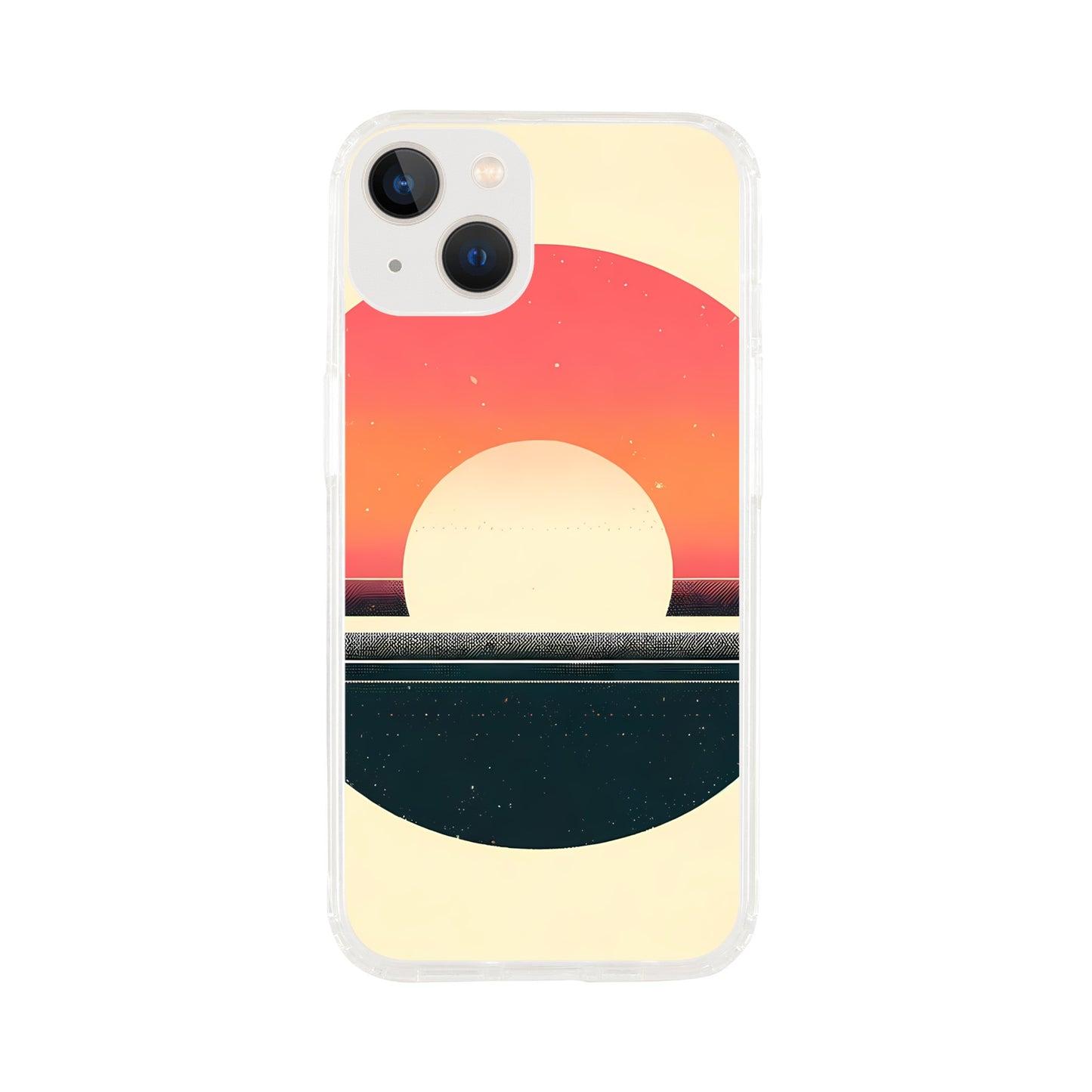 Minimalist Sunset Case iPhone and Samsung