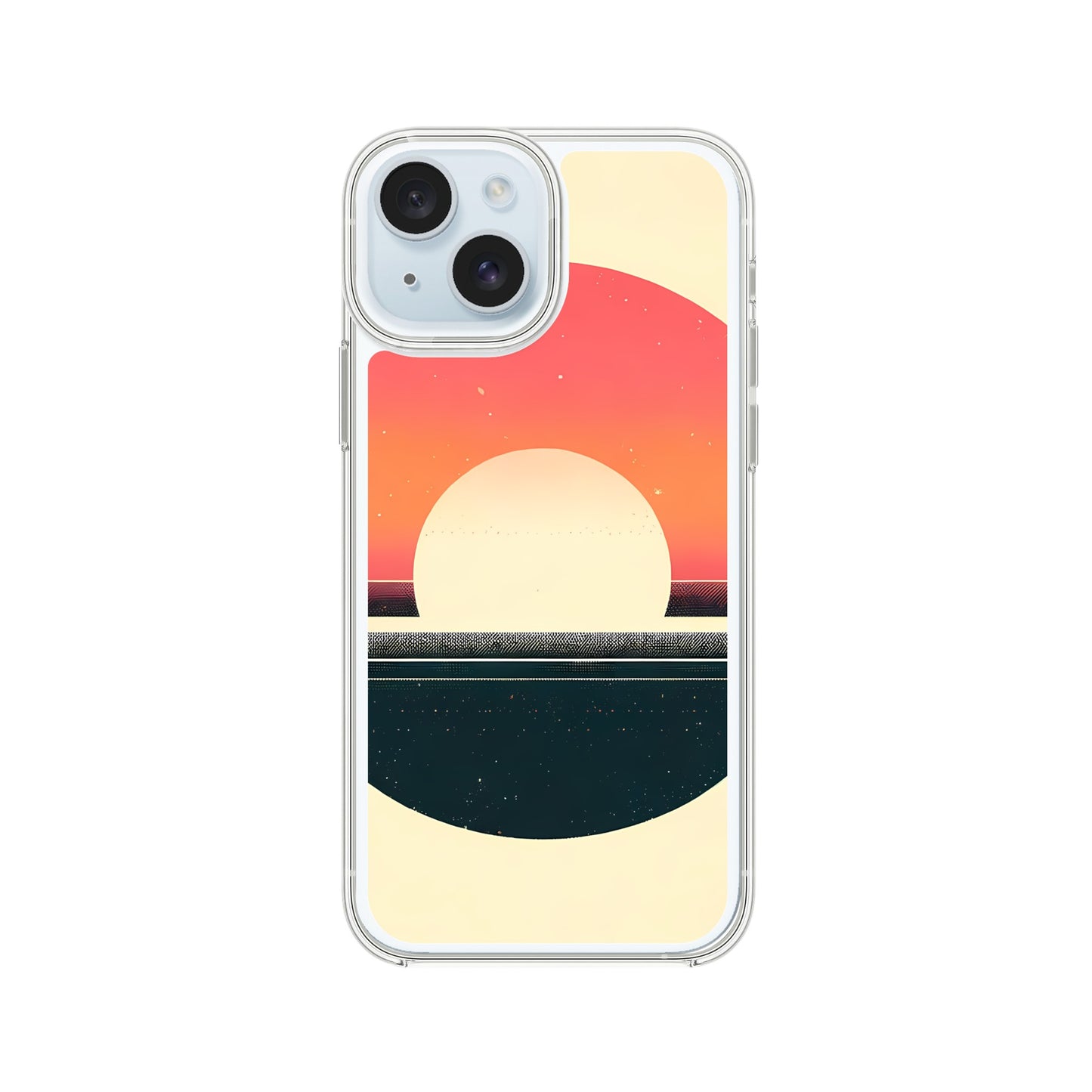 Minimalist Sunset Case iPhone and Samsung