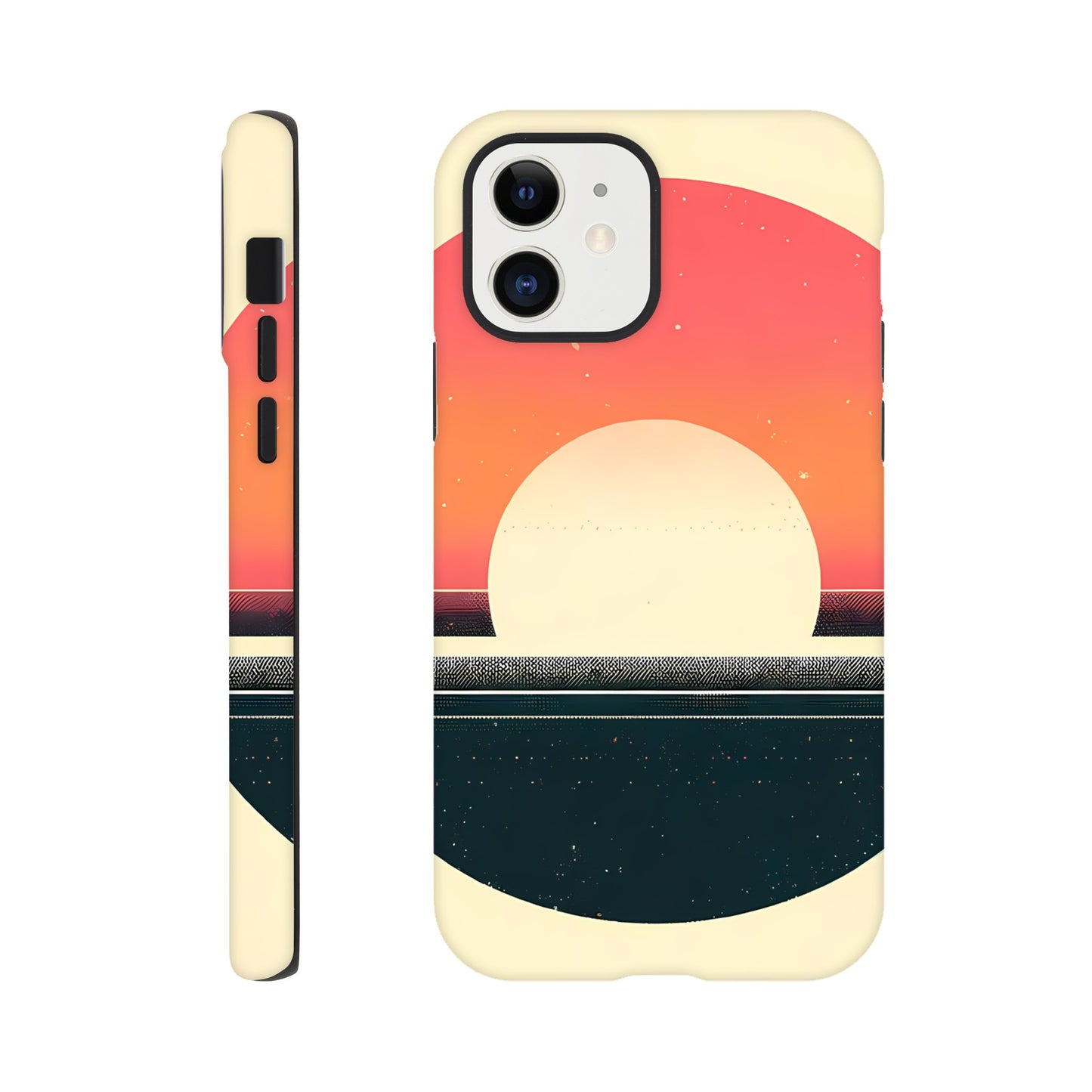 Minimalist Sunset Case iPhone and Samsung