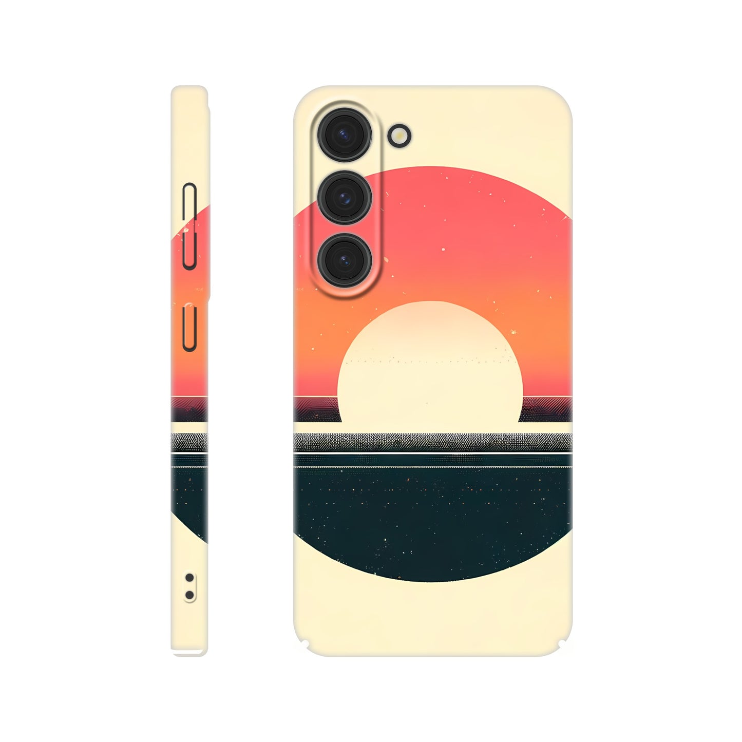 Minimalist Sunset Case iPhone and Samsung