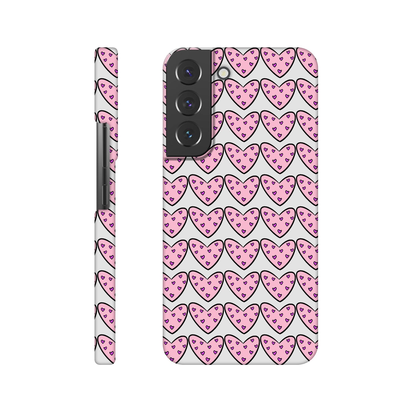 Hearts case for iPhone and Samsung Galaxy