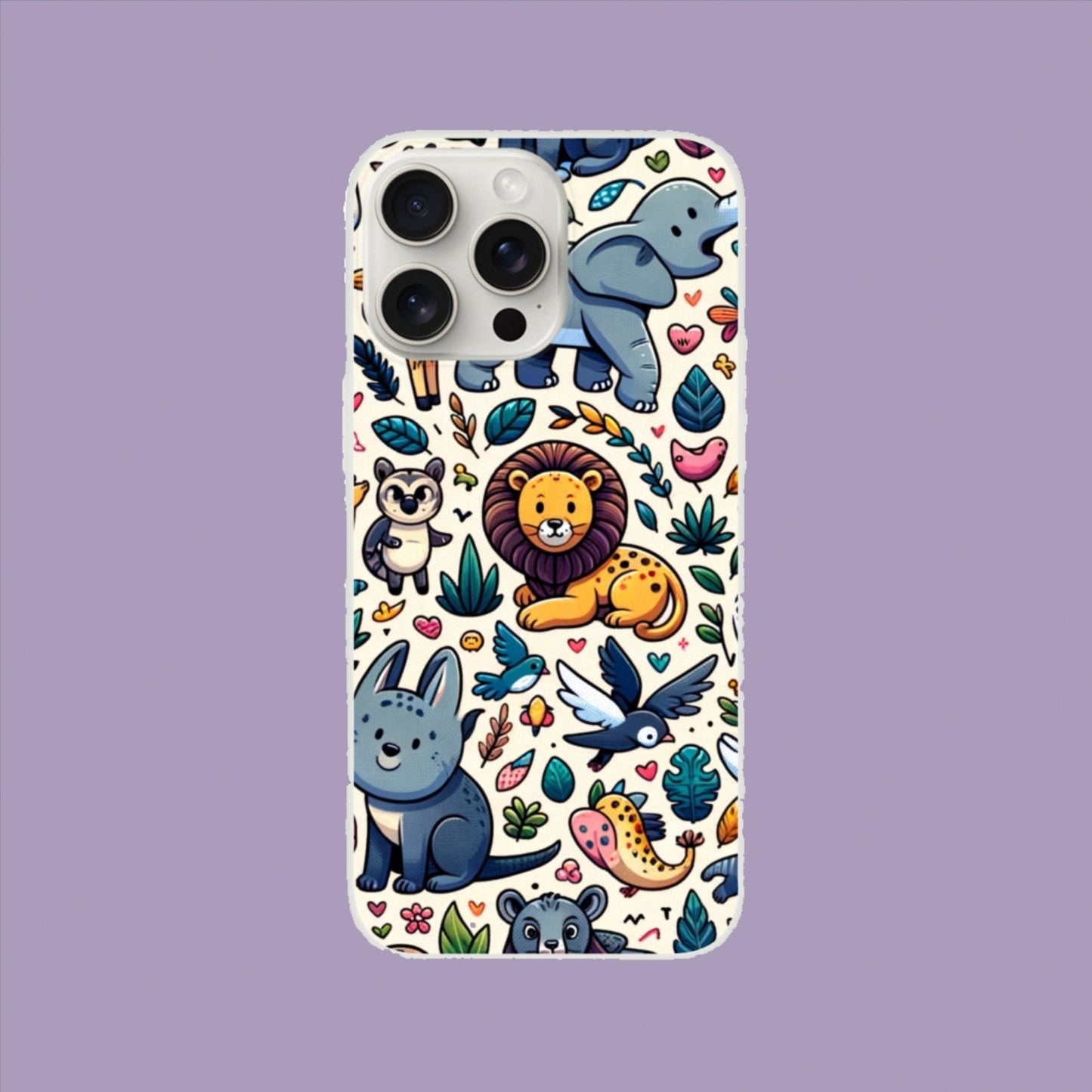 Cute Animal Case iPhone and Samsung - ArtAify