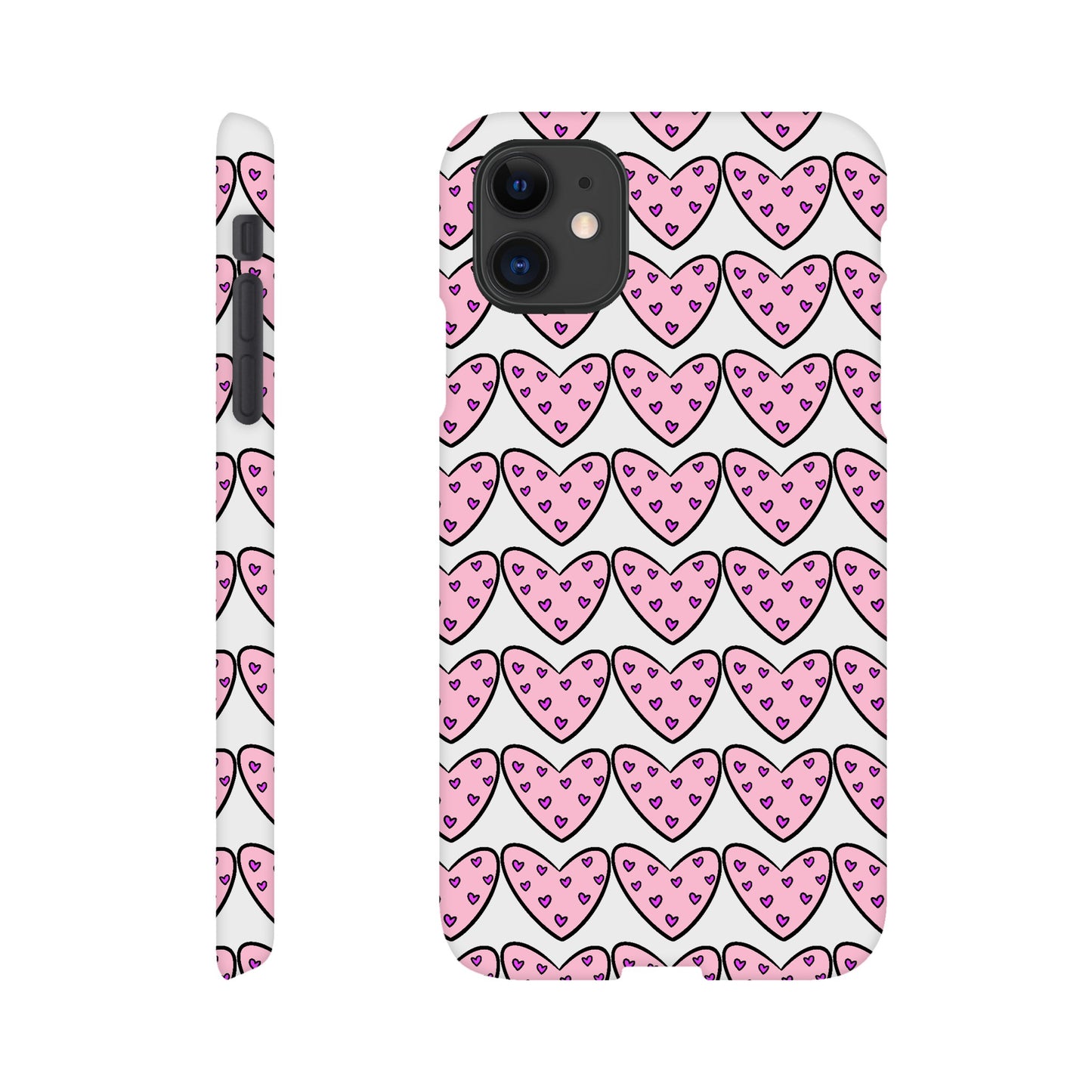 Hearts case for iPhone and Samsung Galaxy