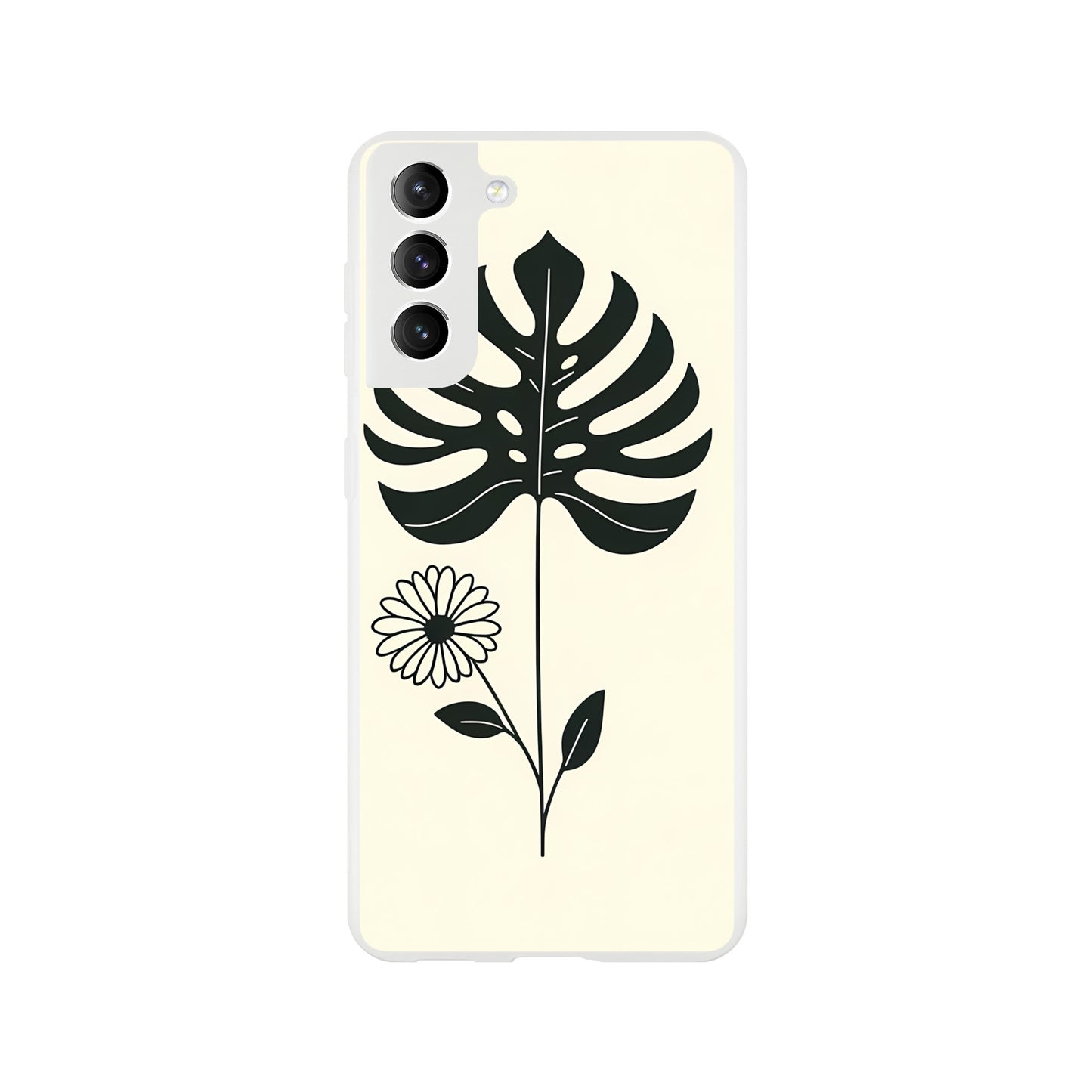 MINIMALIST FLOWER PHONE CASE FOR IPHONE AND SAMSUNG