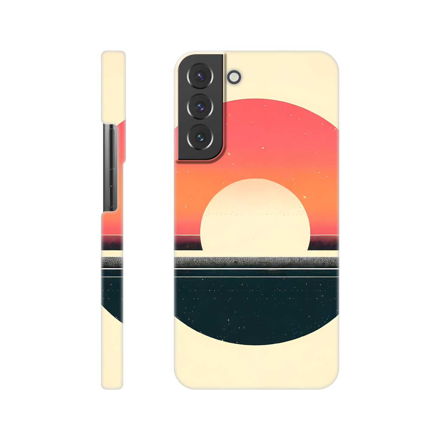 Minimalist Sunset Case iPhone and Samsung