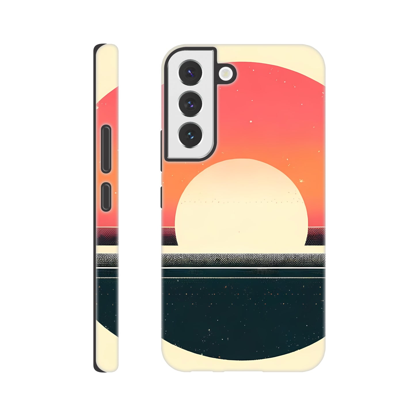 Minimalist Sunset Case iPhone and Samsung