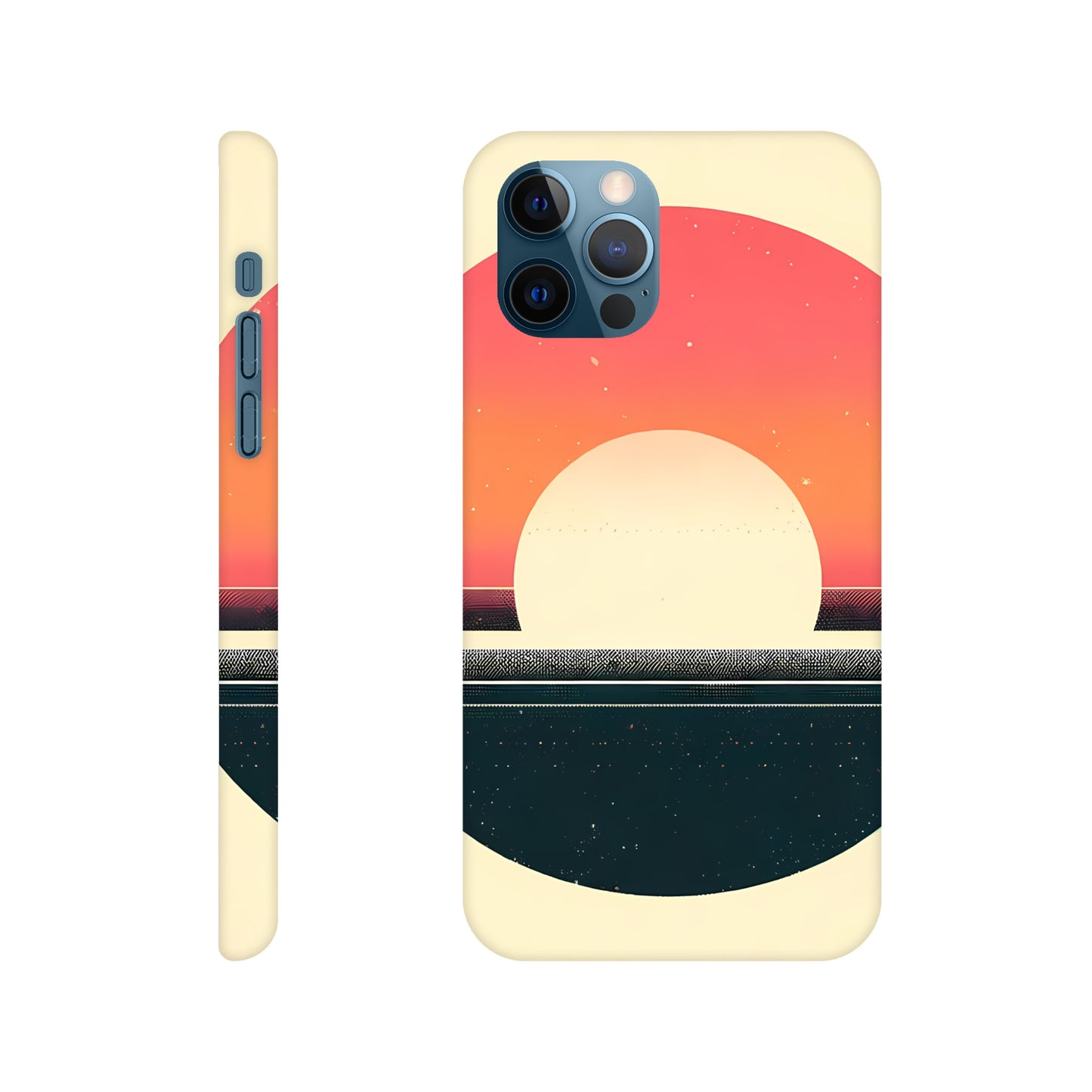 Minimalist Sunset Case iPhone and Samsung