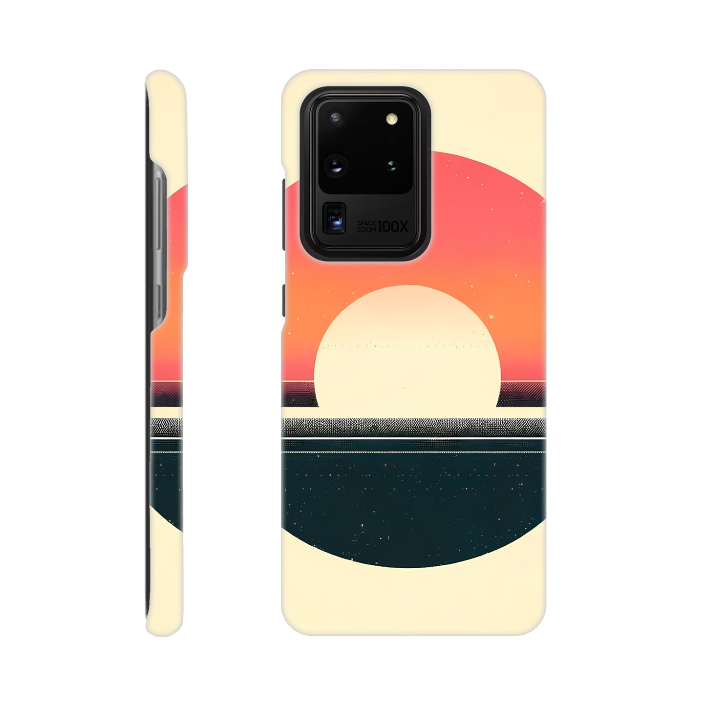 Minimalist Sunset Case iPhone and Samsung